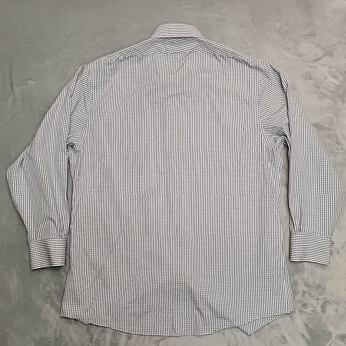 Brooks Brothers Brooks Brothers Shirt Men 33 Black Check Regent No Iron Supima Cotton Stretch Button-Up Long Sleeve 17 in Collar Size US XS / EU 42 / 0 - 5 Thumbnail