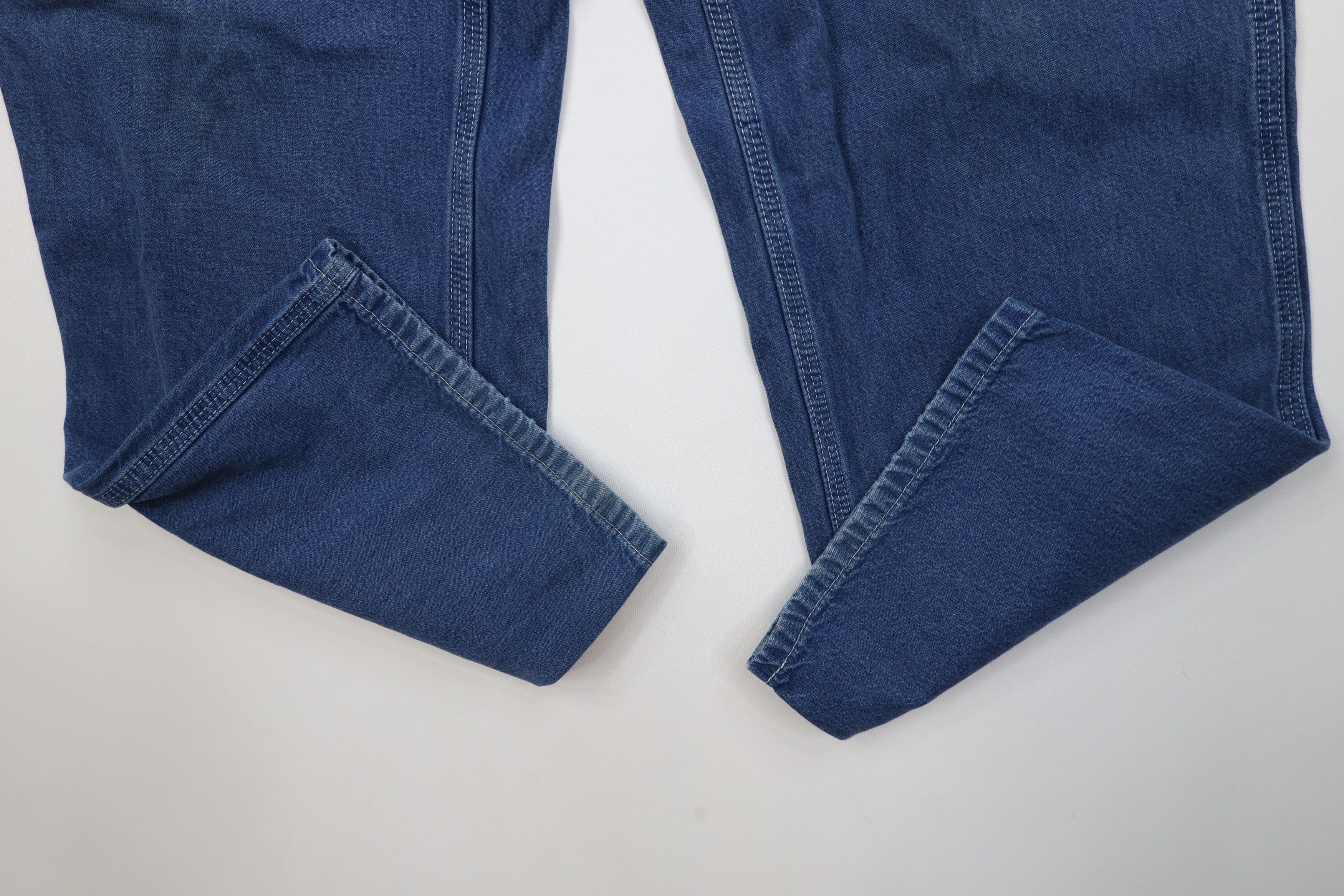 Carhartt Vintage Y2K Carhartt Wide Leg Dungaree Denim Jeans Blue Size US 40 / EU 56 - 5 Thumbnail