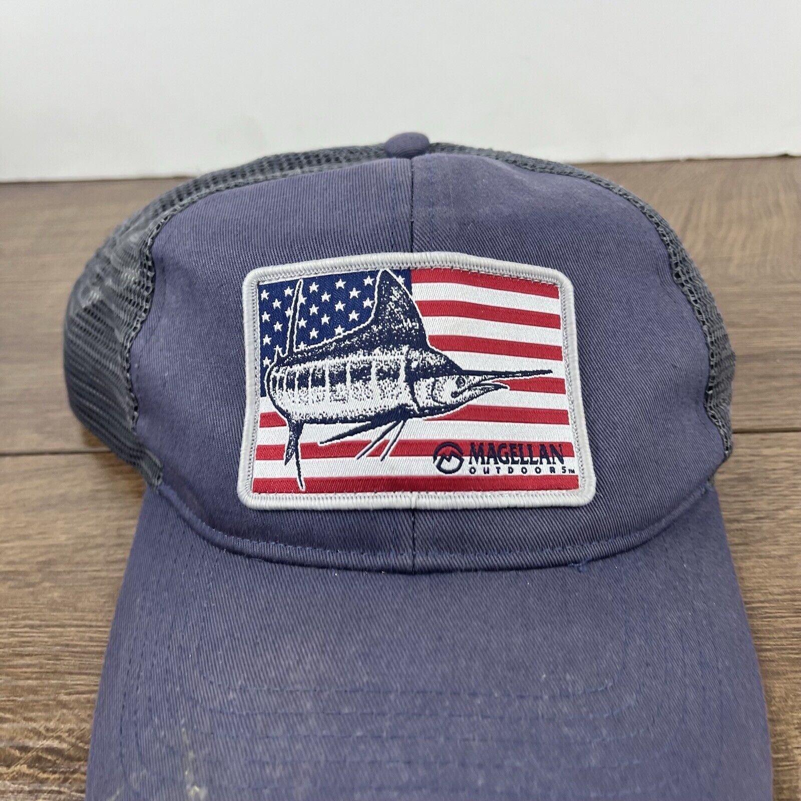 Other Magellan Outdoors Snapback Hat Marlin Blue Adjustable Hat Bl Size ONE SIZE - 6 Thumbnail