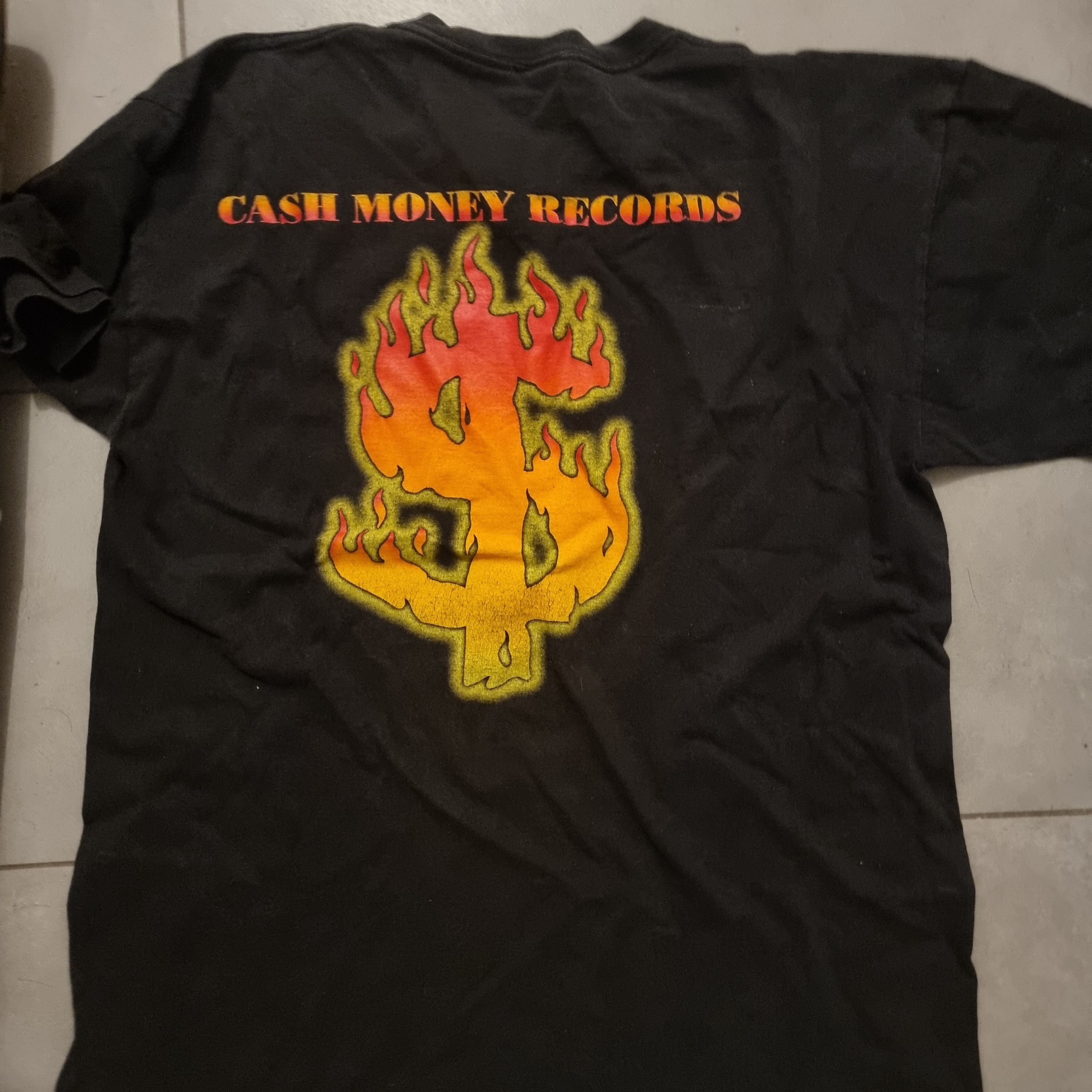 Rap Tees Hot Boys Cash Money on tour 2000 vintage T shirt Size US XL / EU 56 / 4 - 3 Thumbnail