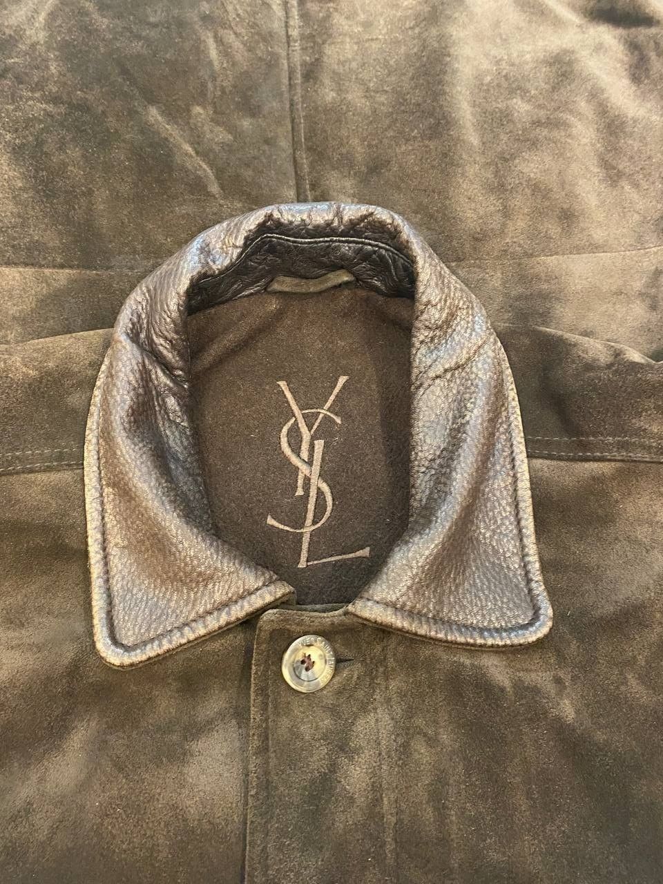 Yves Saint Laurent Vintage Yves Saint Laurent Leather Suede Jacket Size US M / EU 48-50 / 2 - 3 Thumbnail