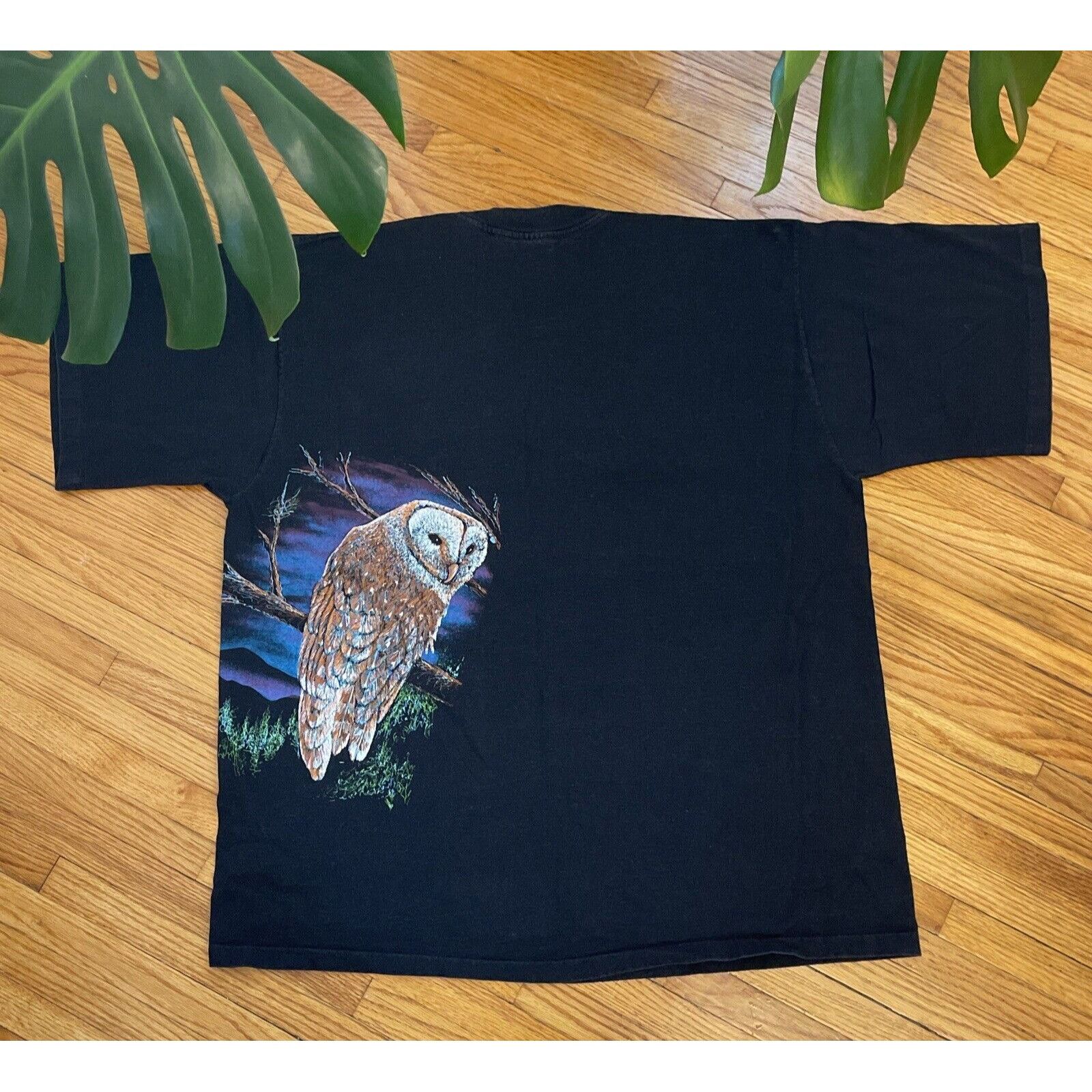 Other VTG 90s XXL 2XL Lake Tahoe Barn Owl Nature Habitat Single St Size US XXL / EU 58 / 5 - 2 Thumbnail