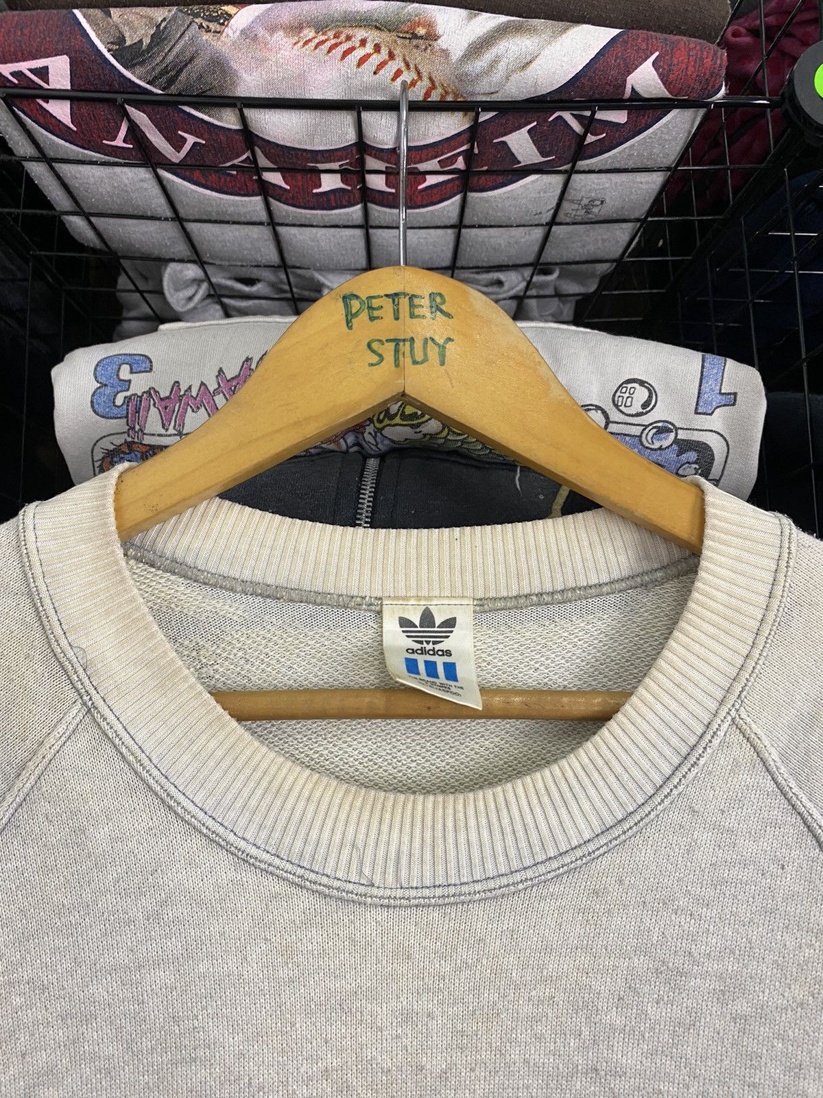 Adidas × Vintage Vintage Adidas big logo sweatshirt Size US M / EU 48-50 / 2 - 7 Thumbnail