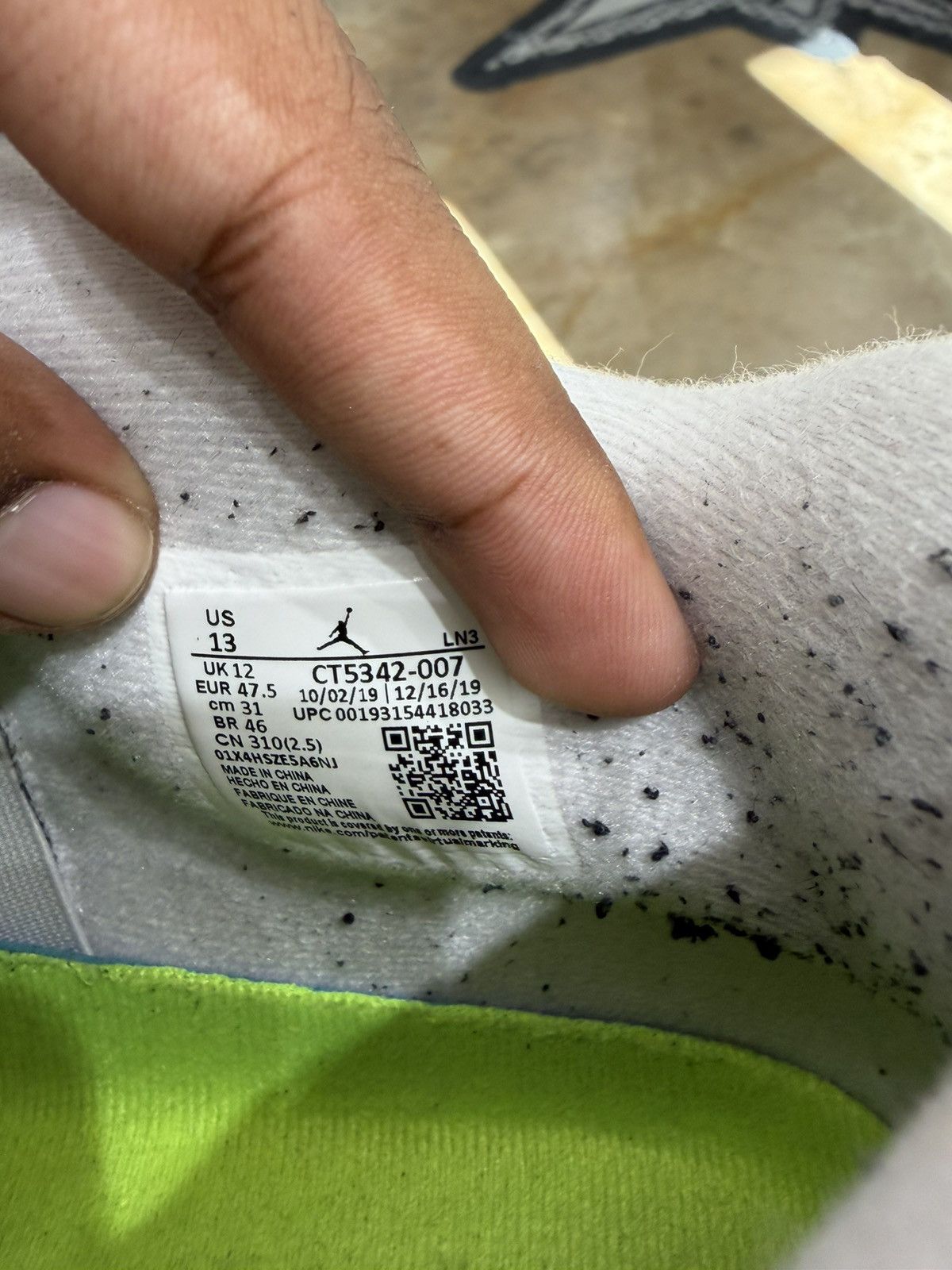 Jordan Brand Air Jordan 4 95 Neon Size 13 (2020) Size US 13 / EU 46 - 10 Thumbnail