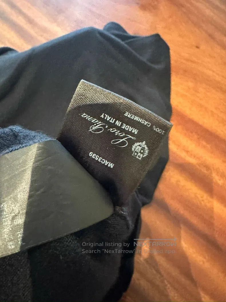 Loro Piana Loro Piana High-neck black cashmere sweater Size US S / EU 44-46 / 1 - 7 Thumbnail