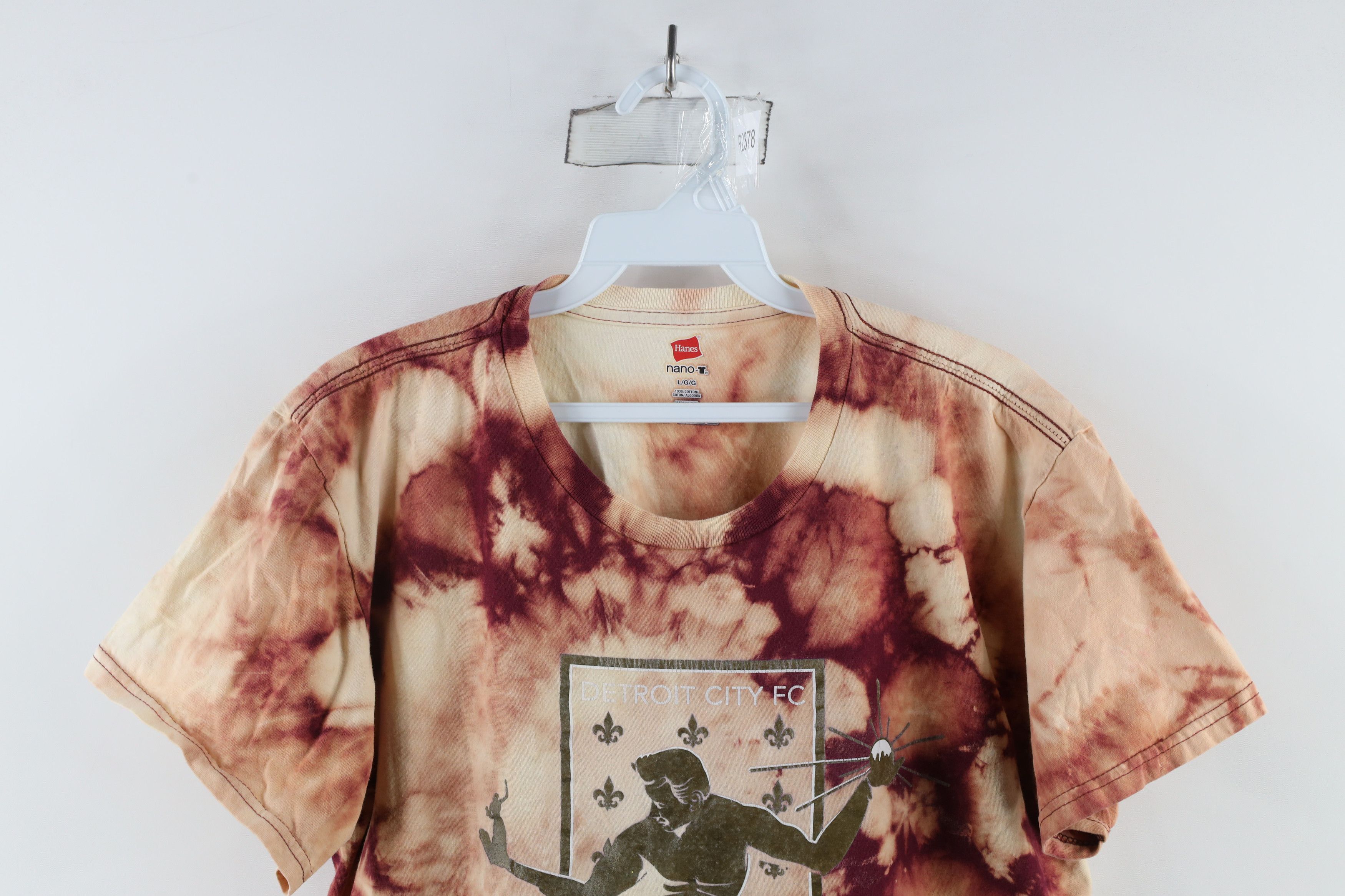 Vintage Streetwear Acid Wash Detroit City FC Soccer T-Shirt Cotton Size US L / EU 52-54 / 3 - 2 Thumbnail
