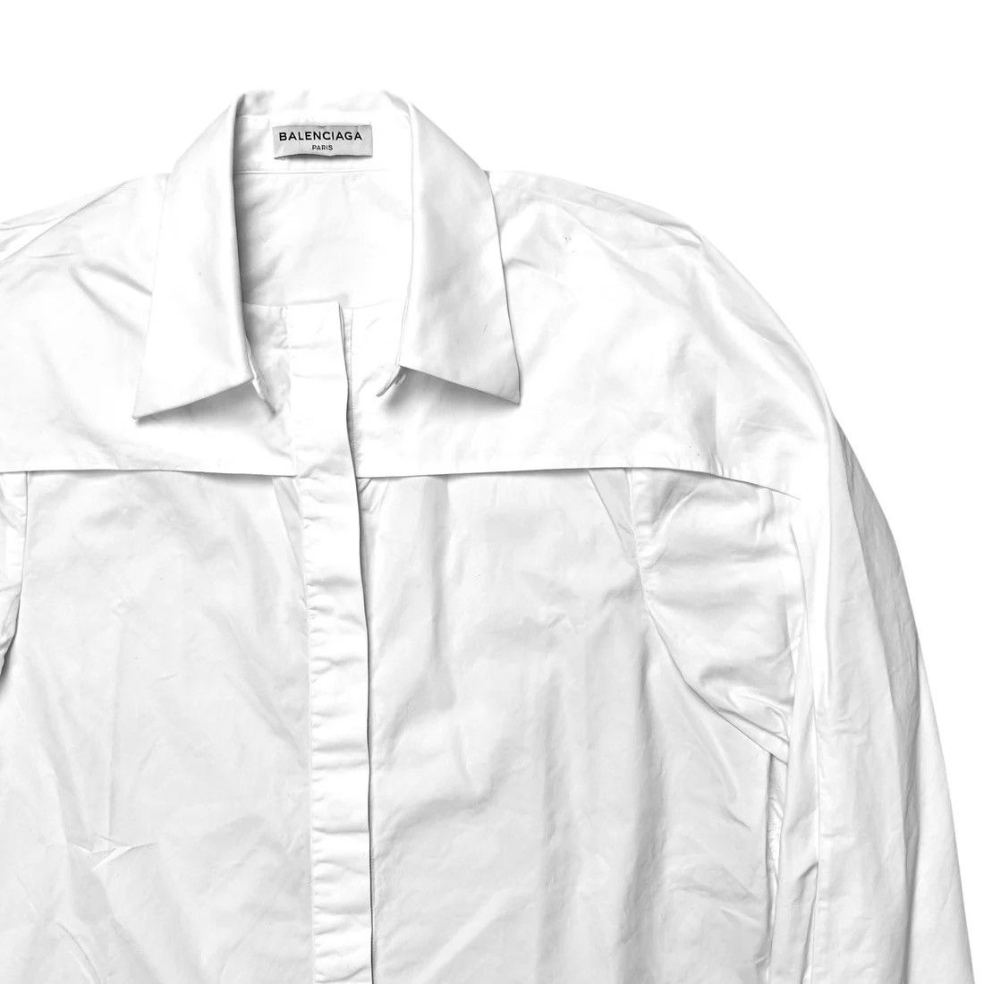 Balenciaga Balenciaga Shoulder Layered Shirt - AW13 Size US S / EU 44-46 / 1 - 5 Thumbnail