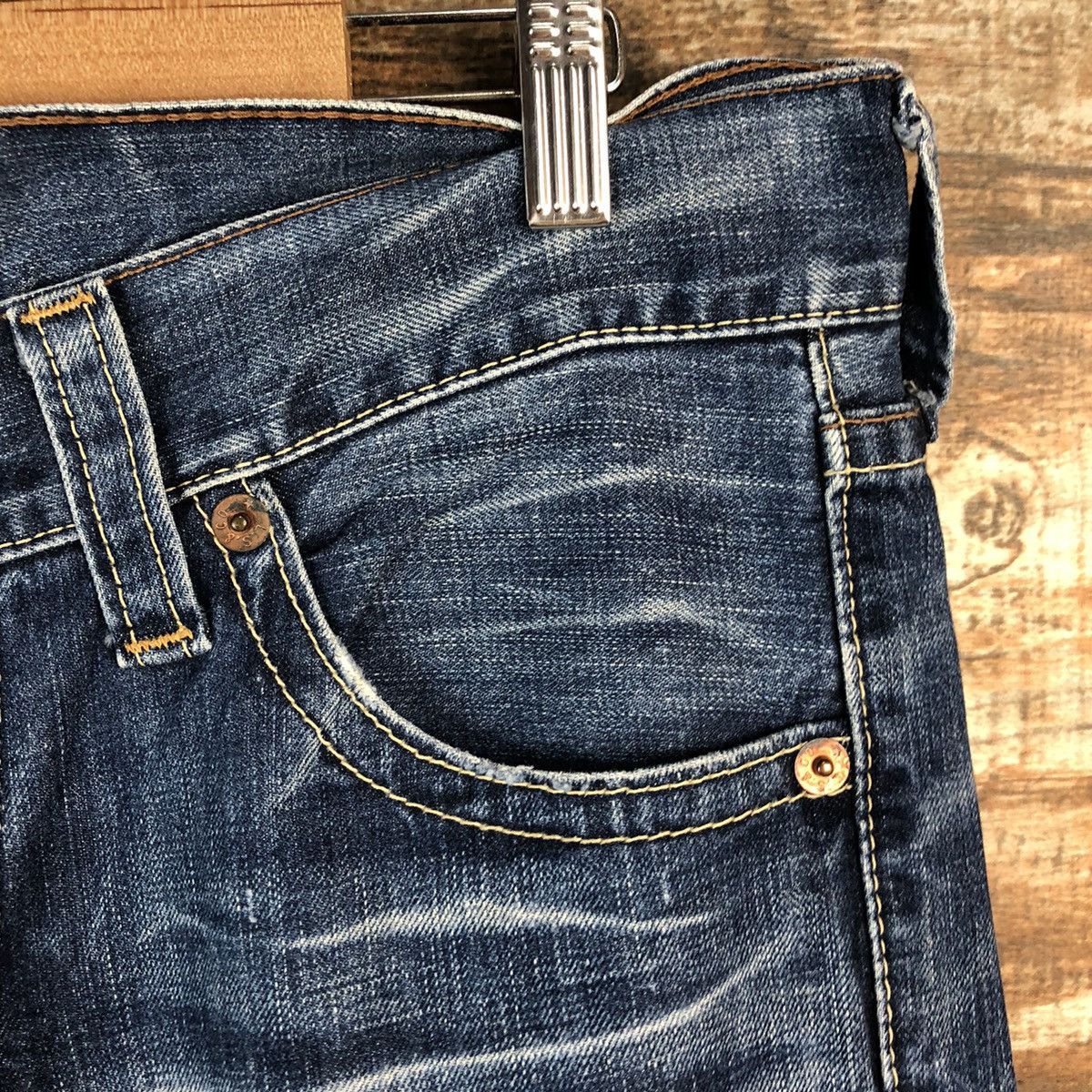Levi's × Vintage DL Levis Blue Denim Pants #C190 Size US 31 - 8 Thumbnail