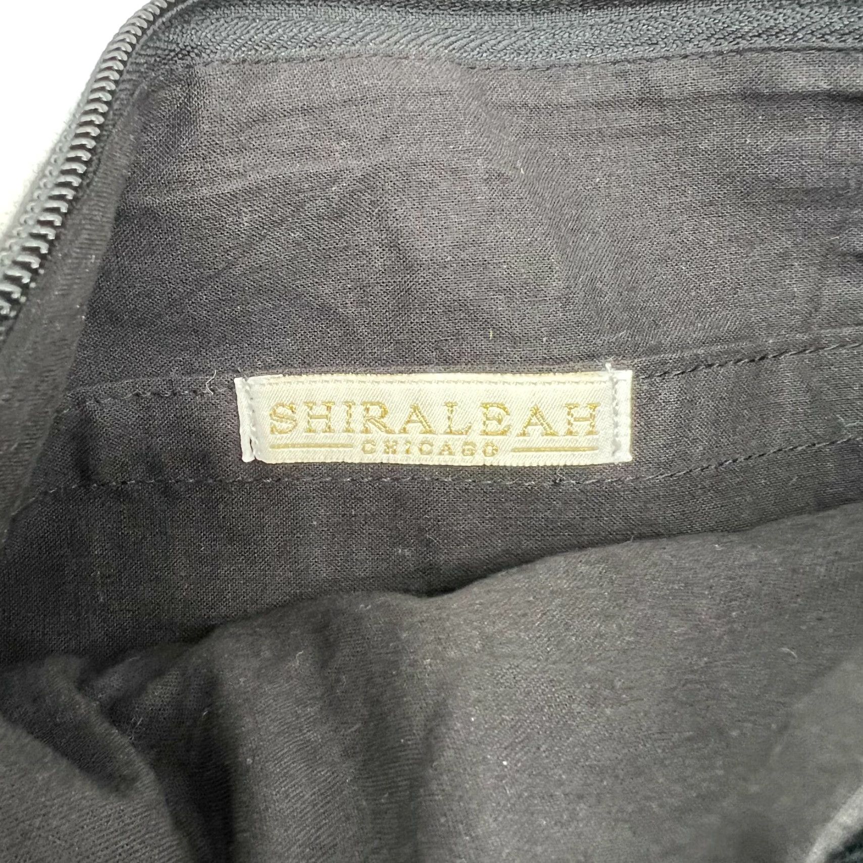 Vintage Shiraleah Chicago Womens Woven Tassel Pom Pom Black Cosmetic Pouch Clutch Bag Size ONE SIZE - 7 Thumbnail