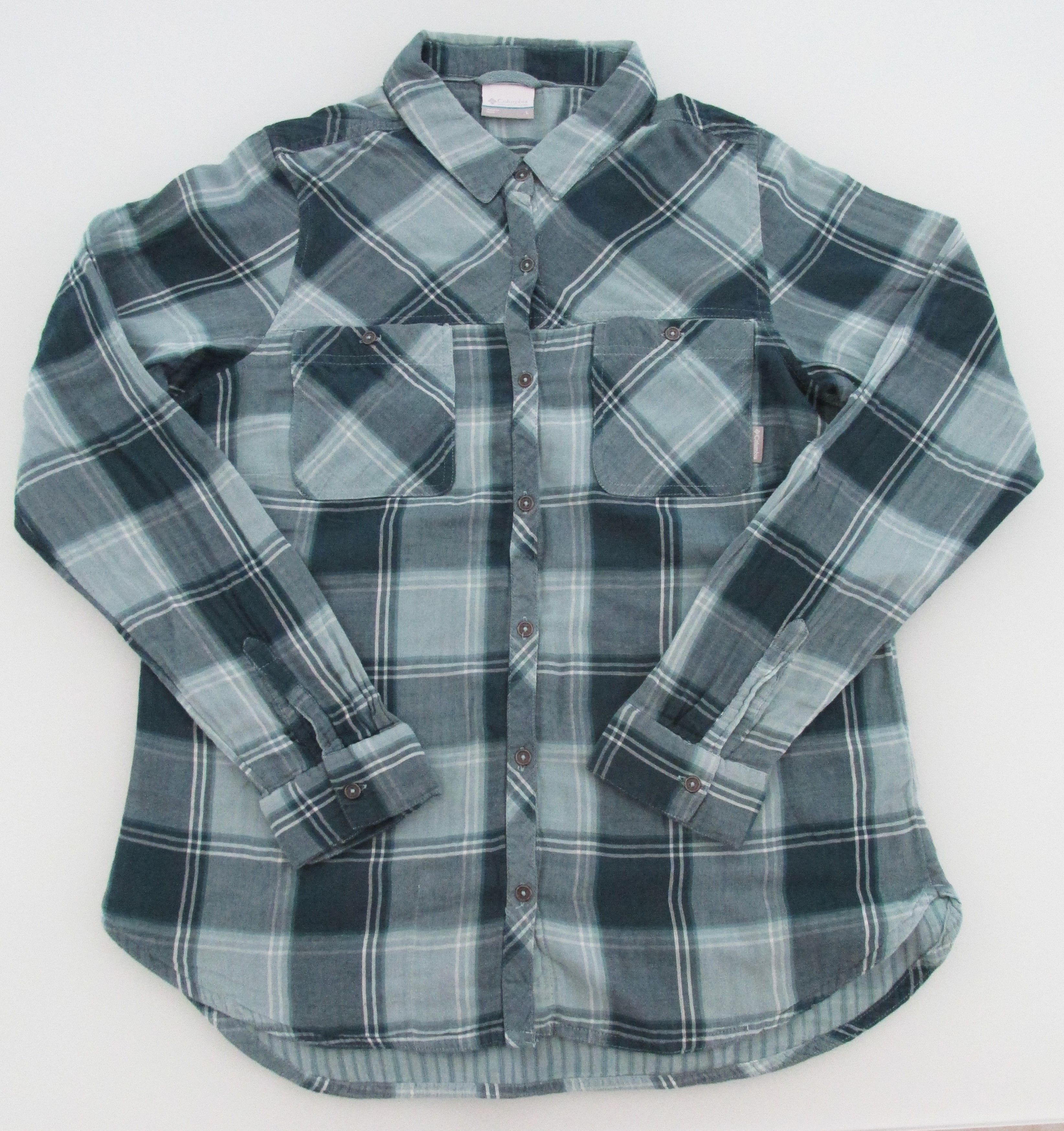 Columbia Columbia Women's Double Sided Cotton Shirt Size Large Size L / US 10 / IT 46 - 1 Thumbnail