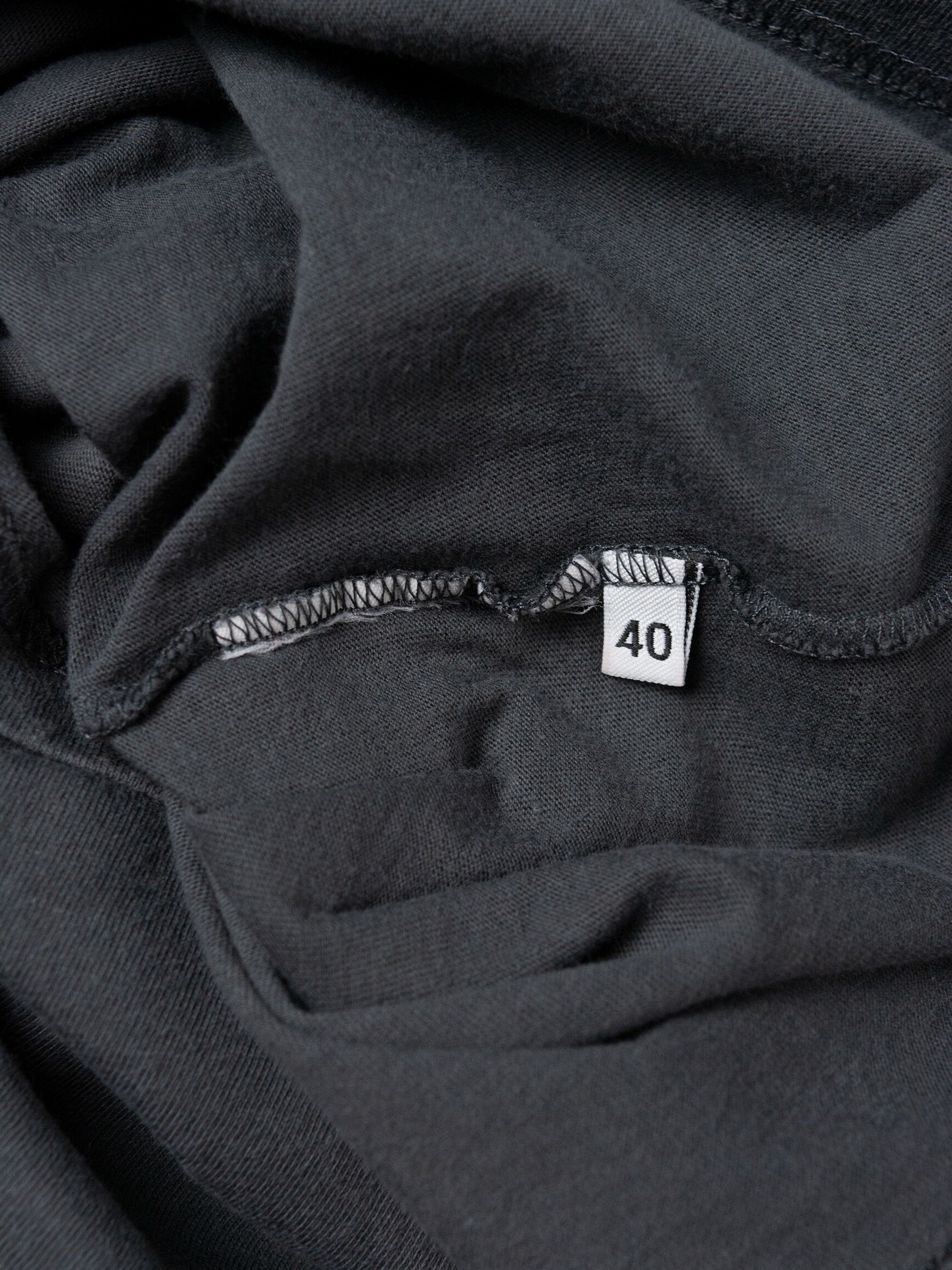 Helmut Lang Helmut Lang - S/S 2002 - backstage t-shirt (dark grey) Size M / US 6-8 / IT 42-44 - 5 Thumbnail