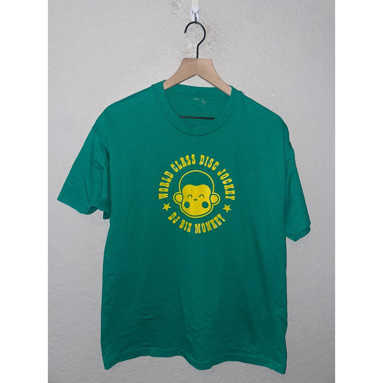 Vintage Vintage DJ Biz Monkey Shirt World Class Disc Jockey Music Size US L / EU 52-54 / 3 - 1 Thumbnail