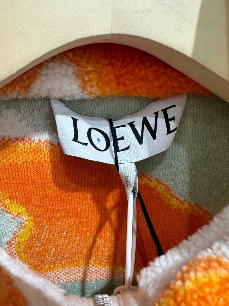 Loewe LOEWE Teddy particle fleece coat Size S / US 4 / IT 40 - 2 Thumbnail