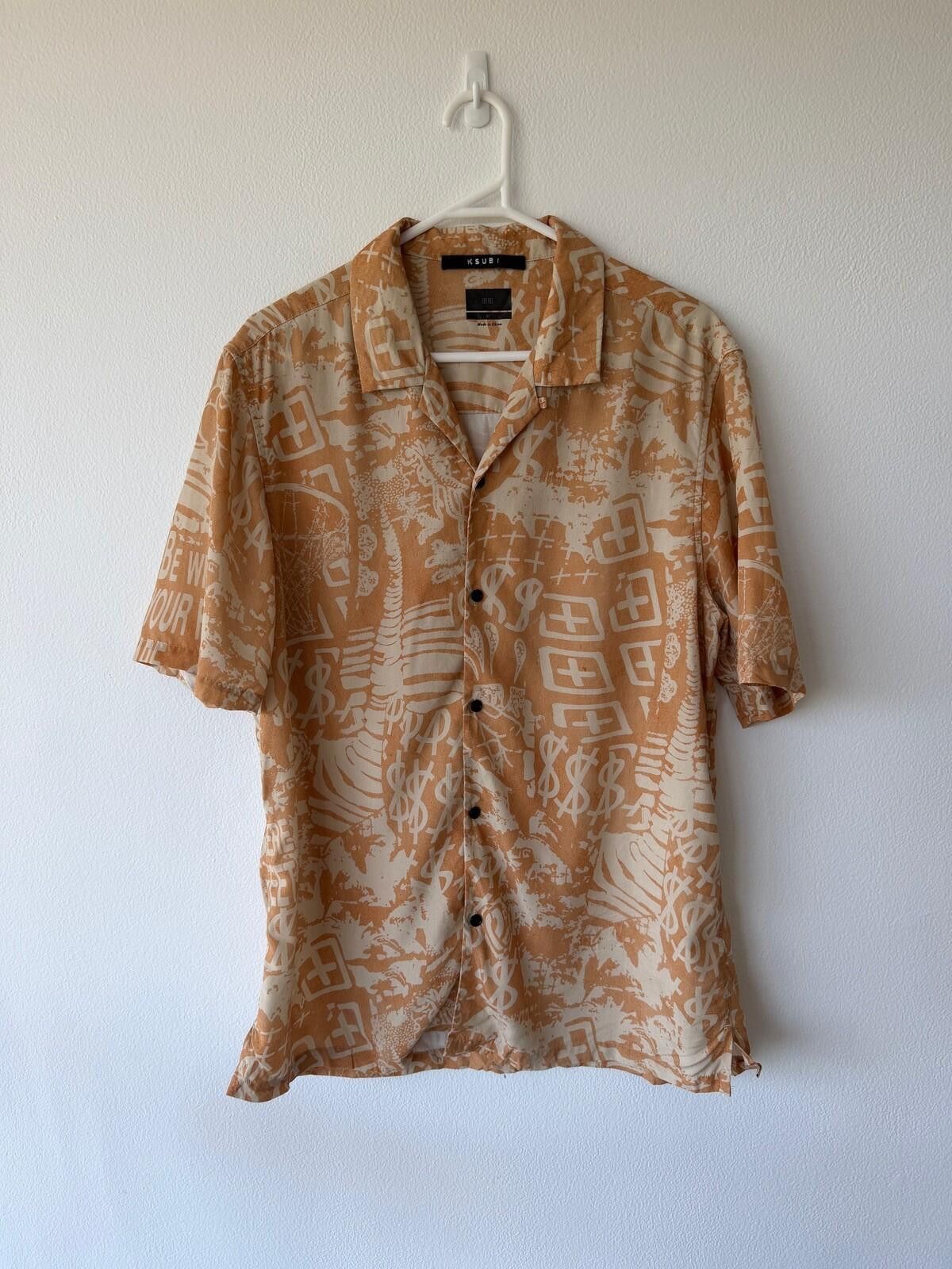 Ksubi new ksubi medium short sleeve resort shirt patty mills ikon Size US M / EU 48-50 / 2 - 1 Thumbnail