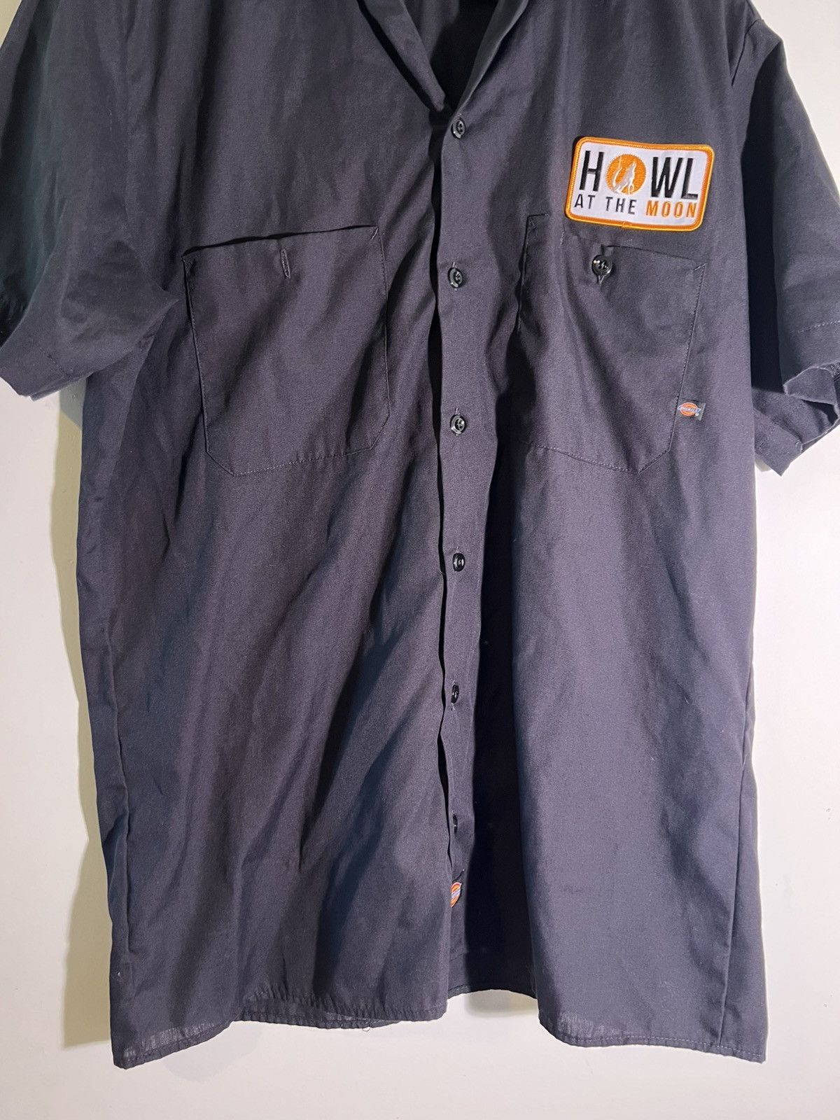 Vintage 90’s 2000’s Y2K Vintage Dickies Howl At The Moon Retro Shirt Size US M / EU 48-50 / 2 - 3 Thumbnail