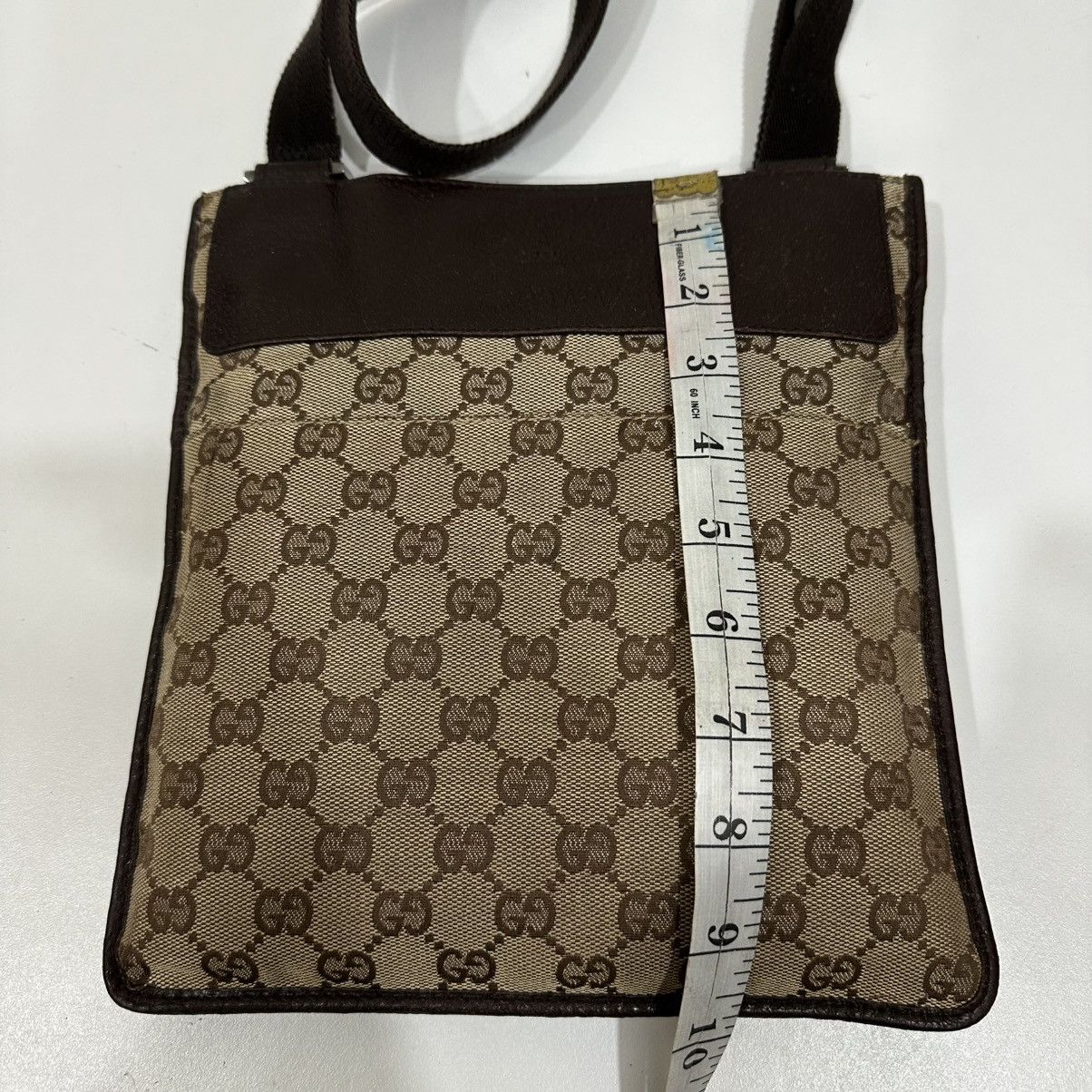 Gucci ‼️LASTDROP‼️ GUCCI GG CANVAS MONOGRAM CROSSBODY BAG 6 Size ONE SIZE - 10 Thumbnail
