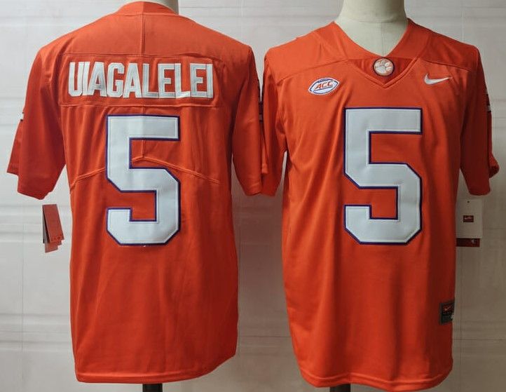 Other Men's Clemson Tigers #5 Uiagalelei Football Jersey Stitched Size US S / EU 44-46 / 1 - 1 Thumbnail