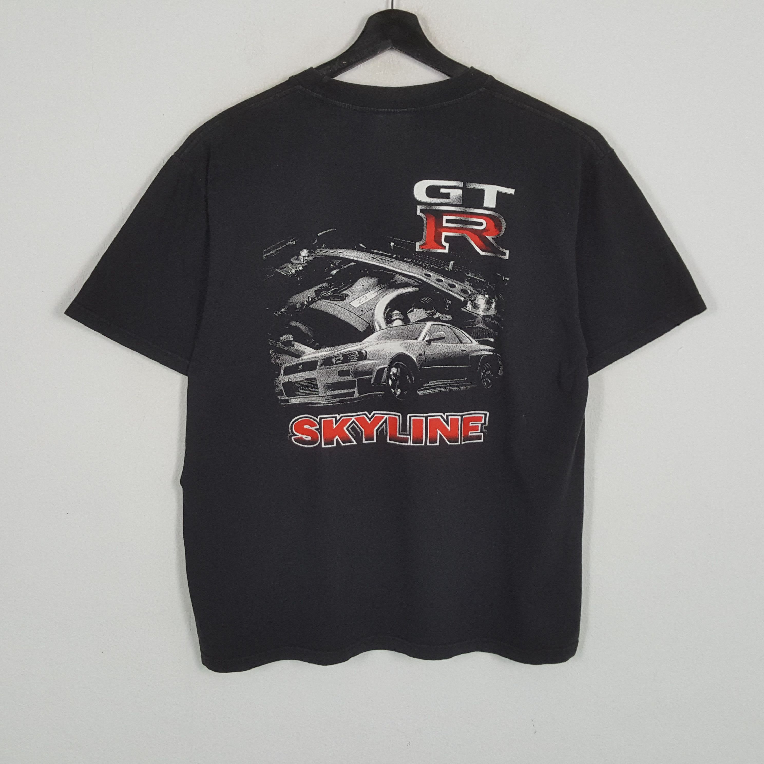 Japanese Brand × Vintage NISSAN SKYLINE GTR Japanese Motorsports Brand Tshirt Size US XL / EU 56 / 4 - 1 Thumbnail