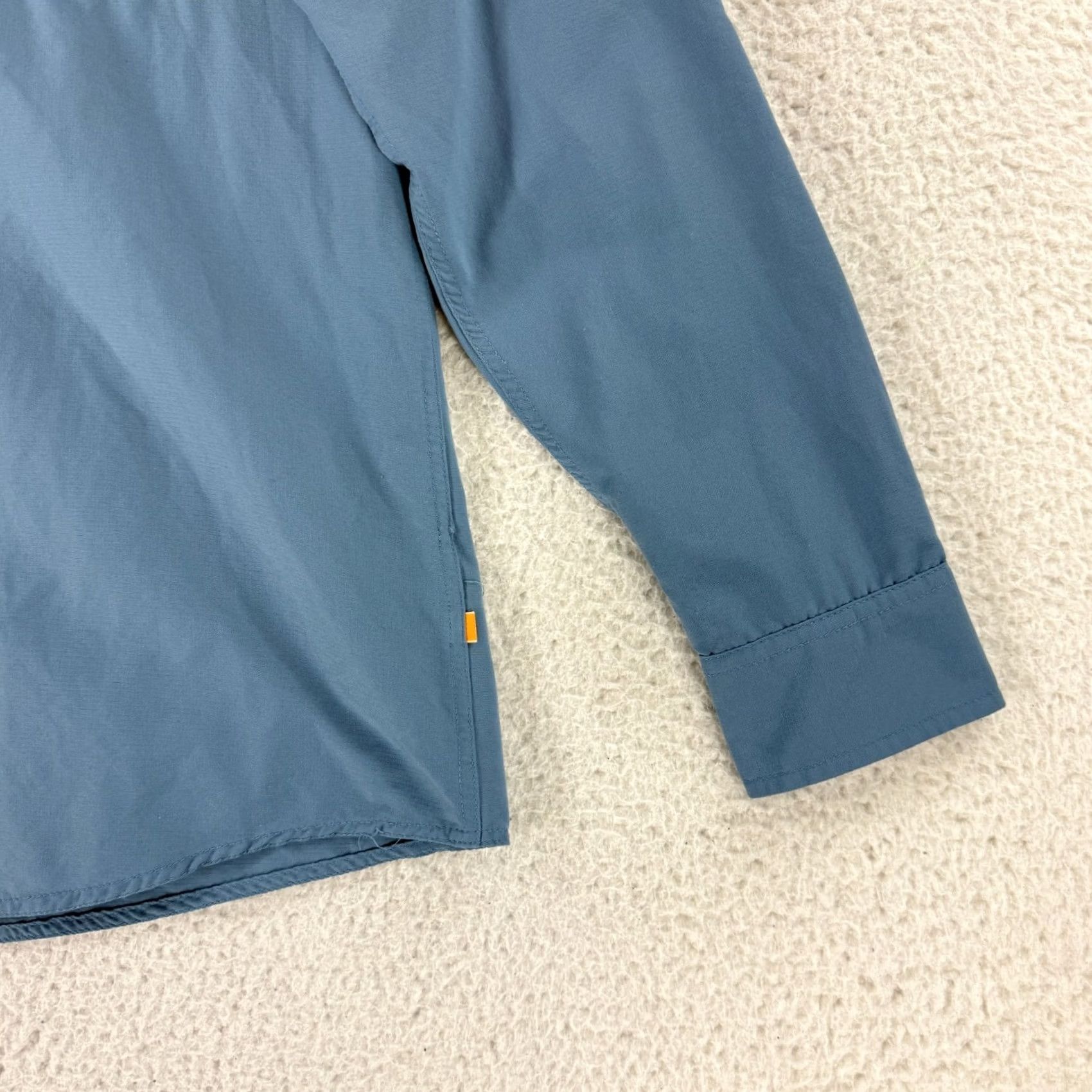 Quiksilver Quiksilver Waterman Collection Mens Medium Blue Button-Up Long Sleeve Shirt Size US M / EU 48-50 / 2 - 4 Thumbnail