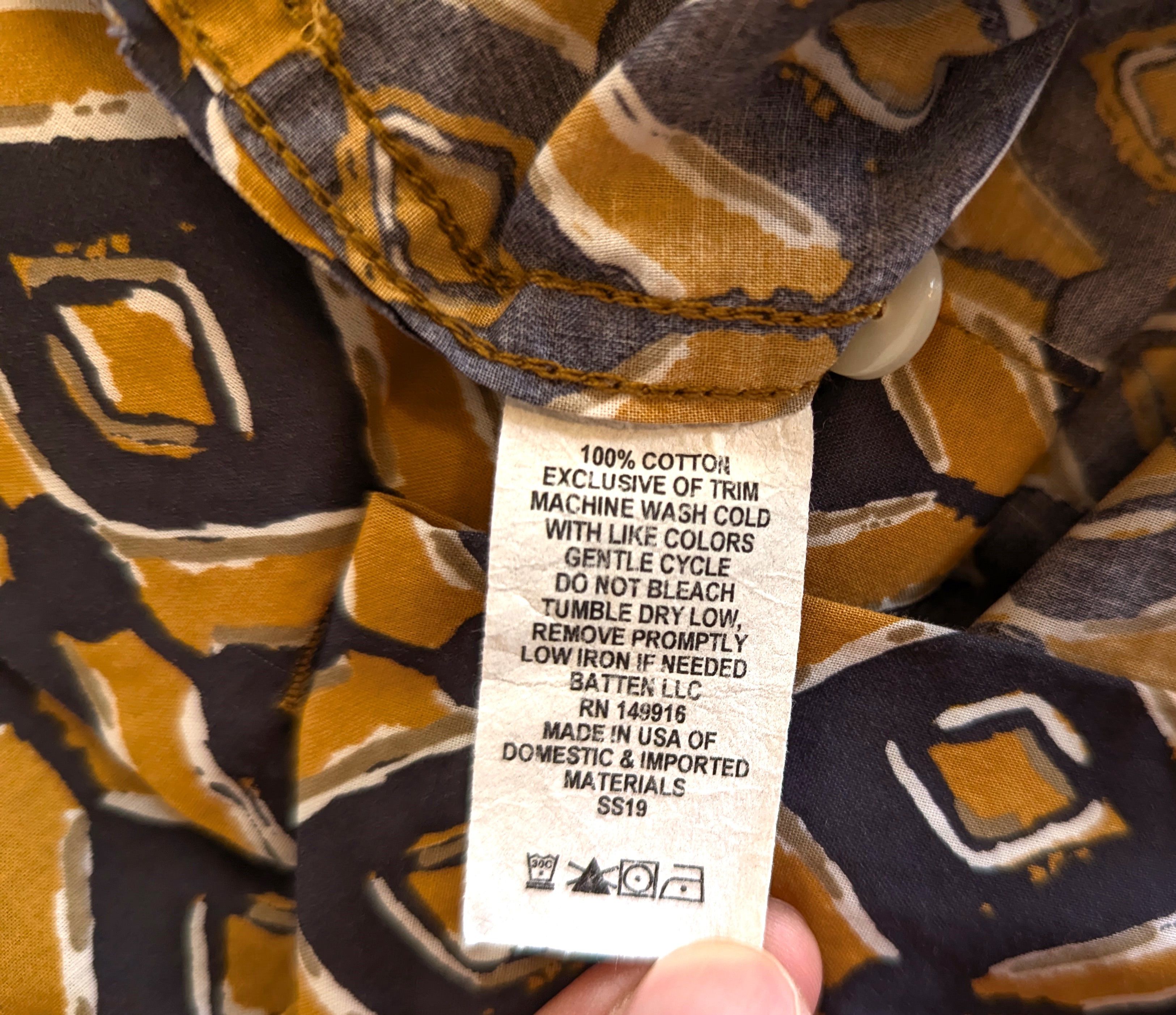 Battenwear Island Print Camp Shirt Size US M / EU 48-50 / 2 - 7 Thumbnail