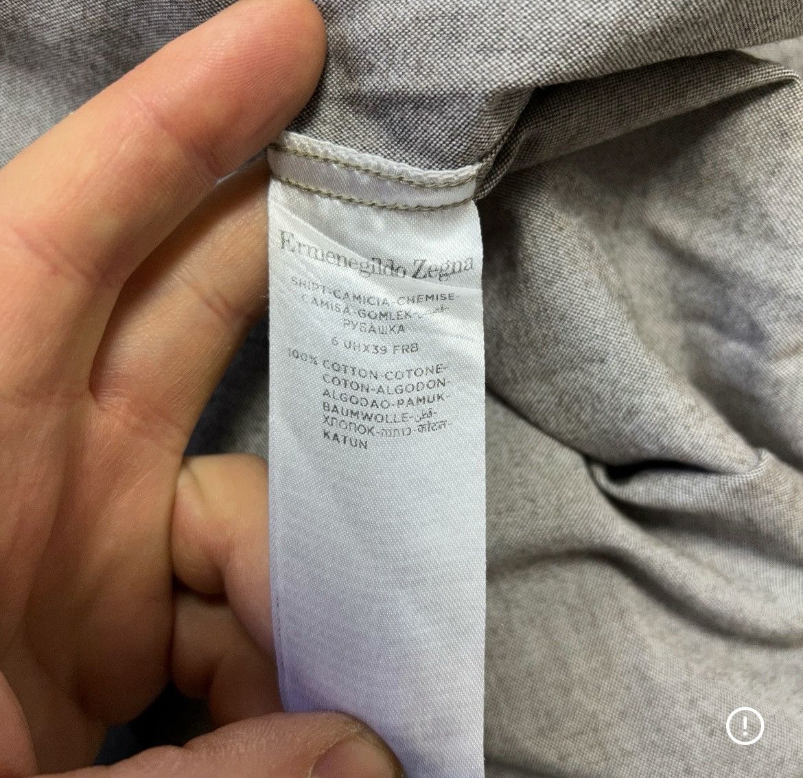 Ermenegildo Zegna × Z Zegna Ermenegildo Zegna shirt men’s luxury Size US L / EU 52-54 / 3 - 8 Thumbnail