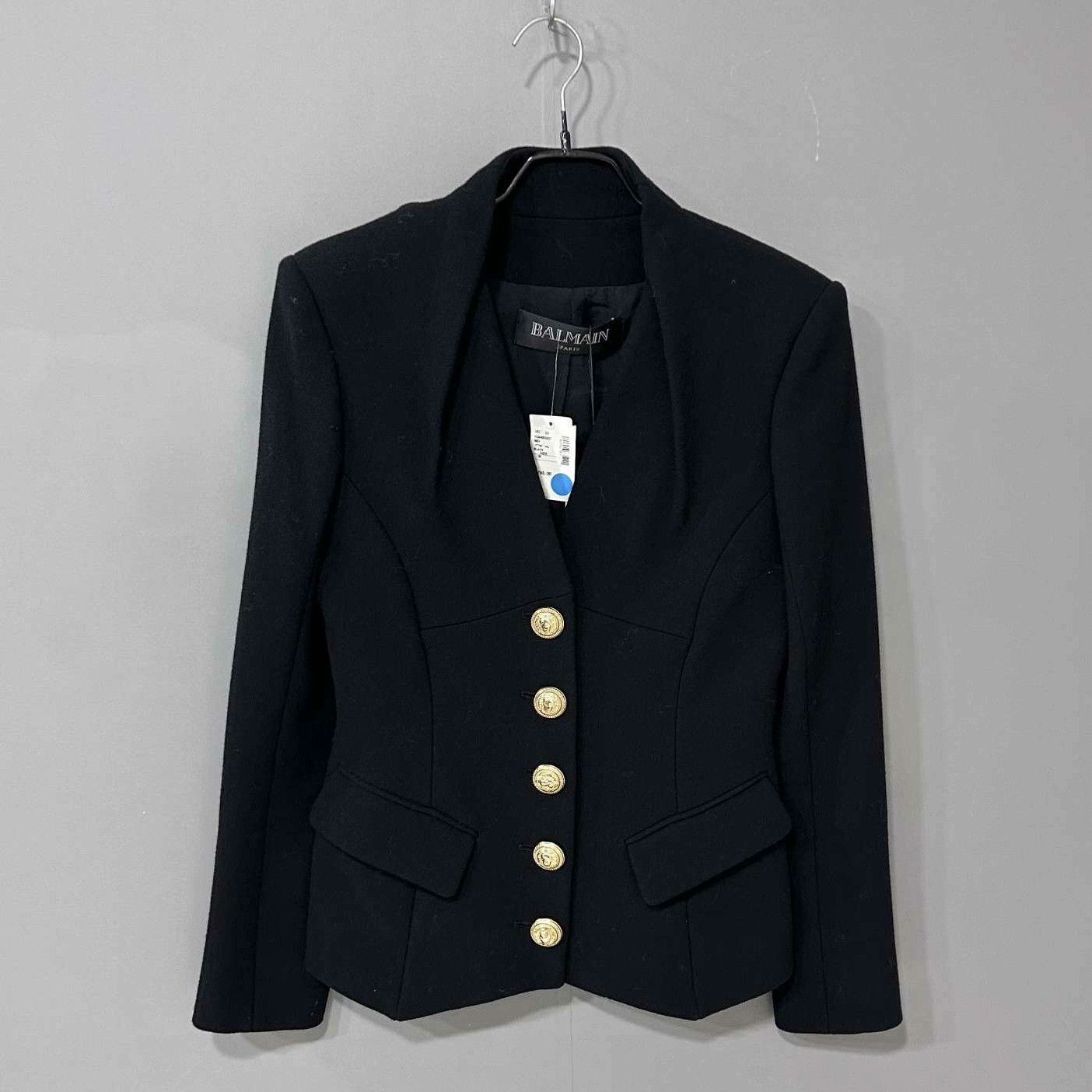 Balmain Balmain Formal Black Jacket 38 Women Size S / US 4 / IT 40 - 1 Thumbnail