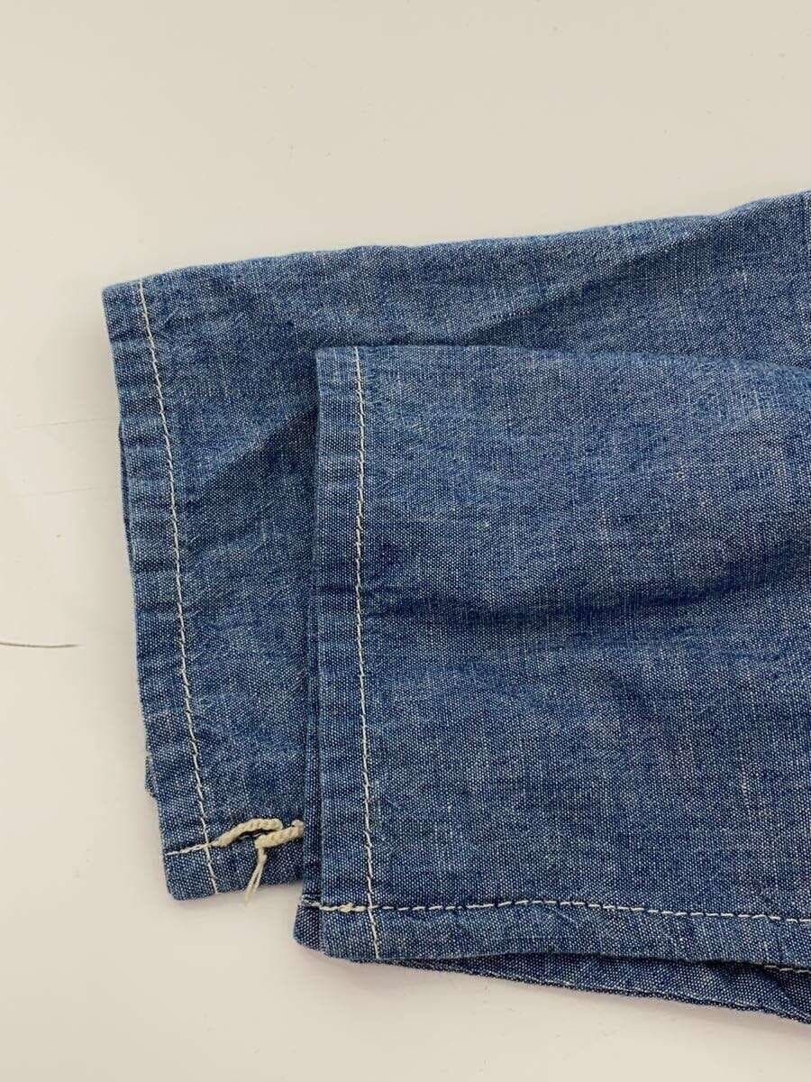 Visvim Blue Cotton Long Sleeve Shirt Size US L / EU 52-54 / 3 - 6 Thumbnail