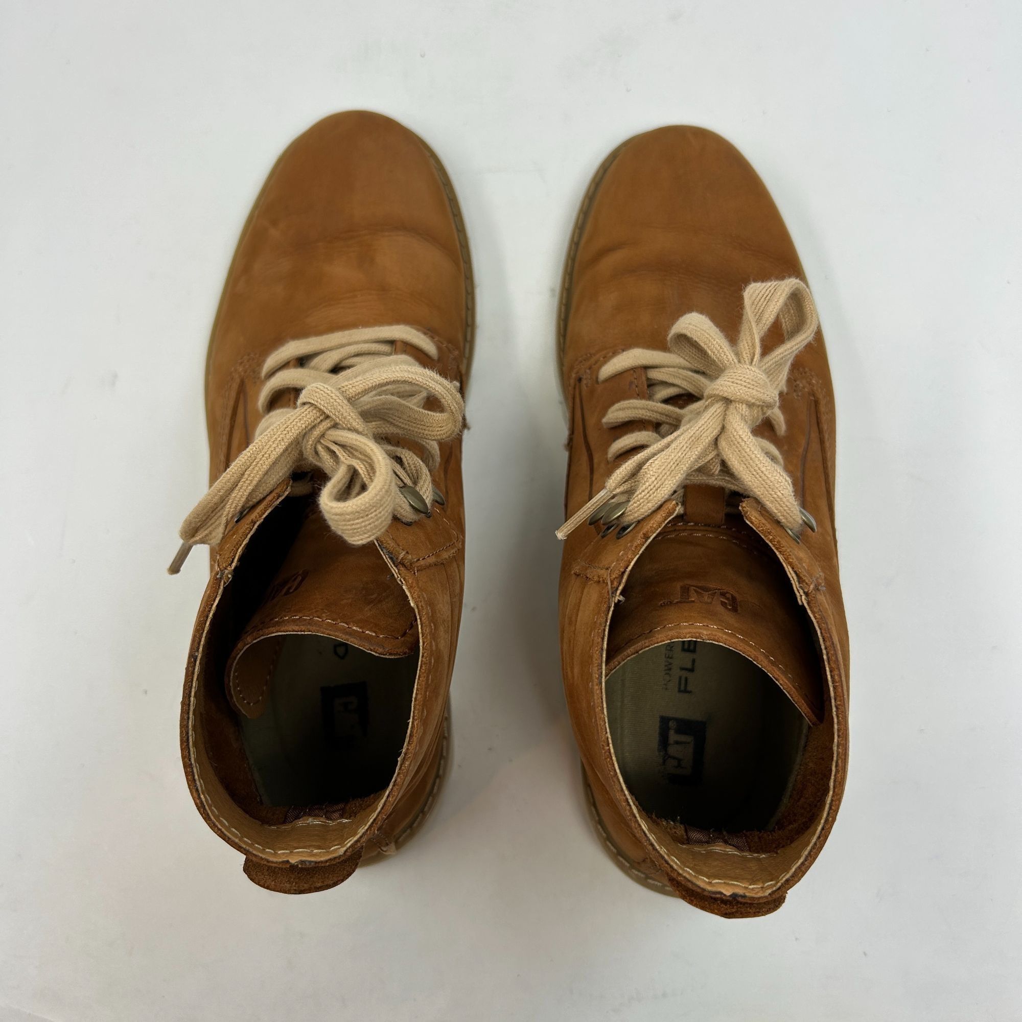 Caterpillar Caterpillar CAT Leather Work Boots Men’s 7.5 Brown Tan Flex Size US 7.5 / EU 40-41 - 8 Thumbnail