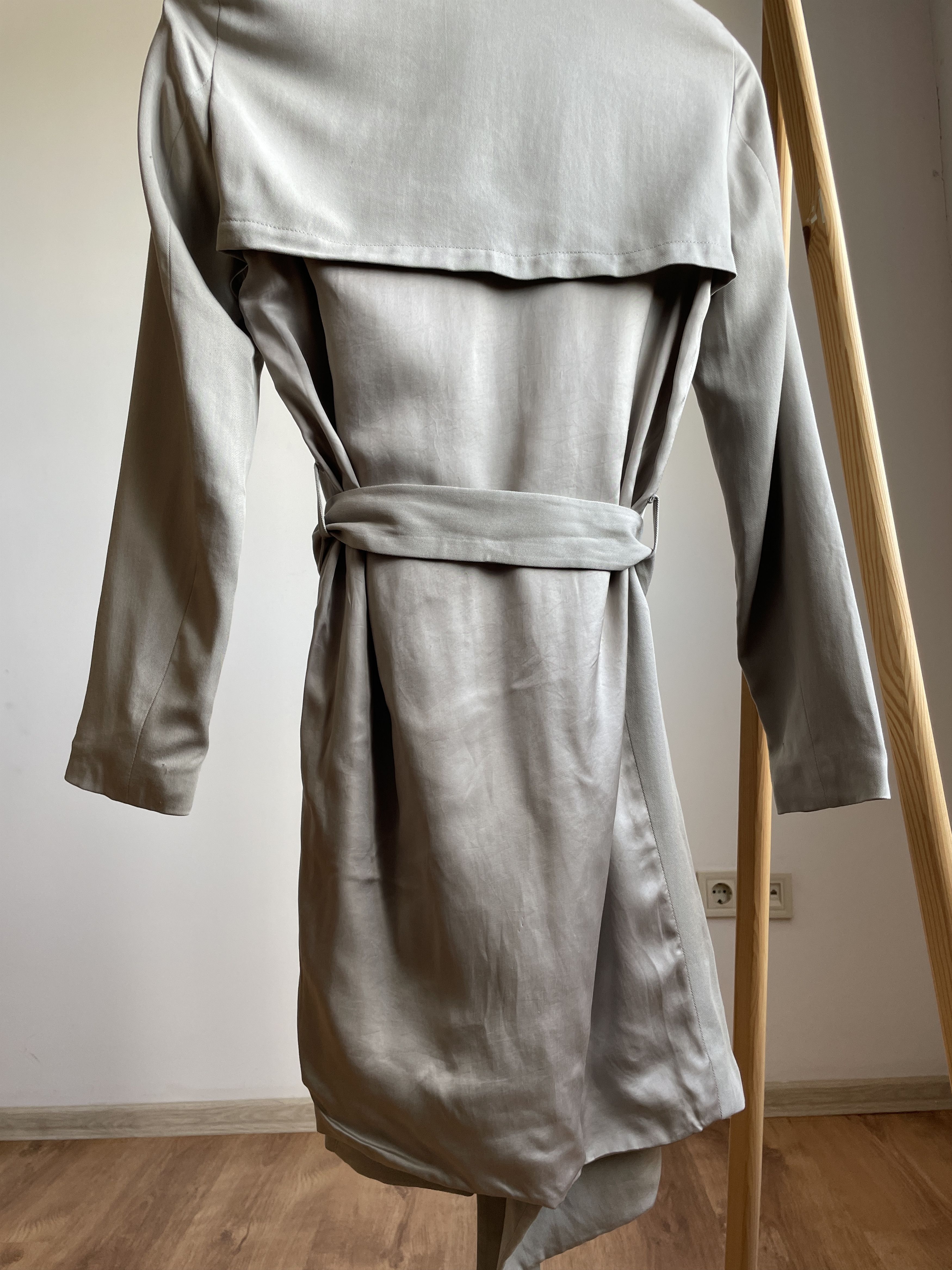 Allsaints Allsaints Womens Hace Trench Coat Size UK 8/ US 4/ EUR 36 Size S / US 4 / IT 40 - 9 Thumbnail