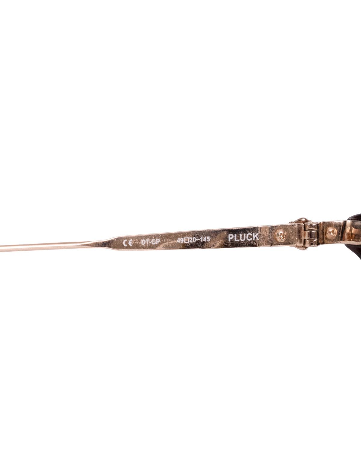 Chrome Hearts Chrome Hearts « PLUCK » Glasses Gold Size ONE SIZE - 4 Thumbnail