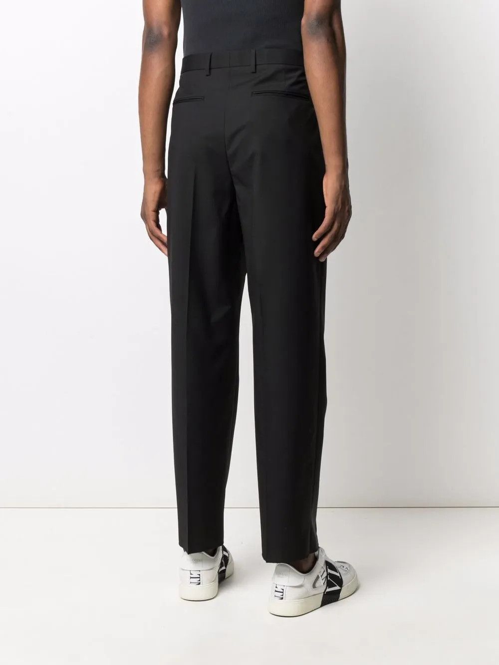 Valentino o1y0525 Casual Pant in Black Size US 36 / EU 52 - 3 Thumbnail