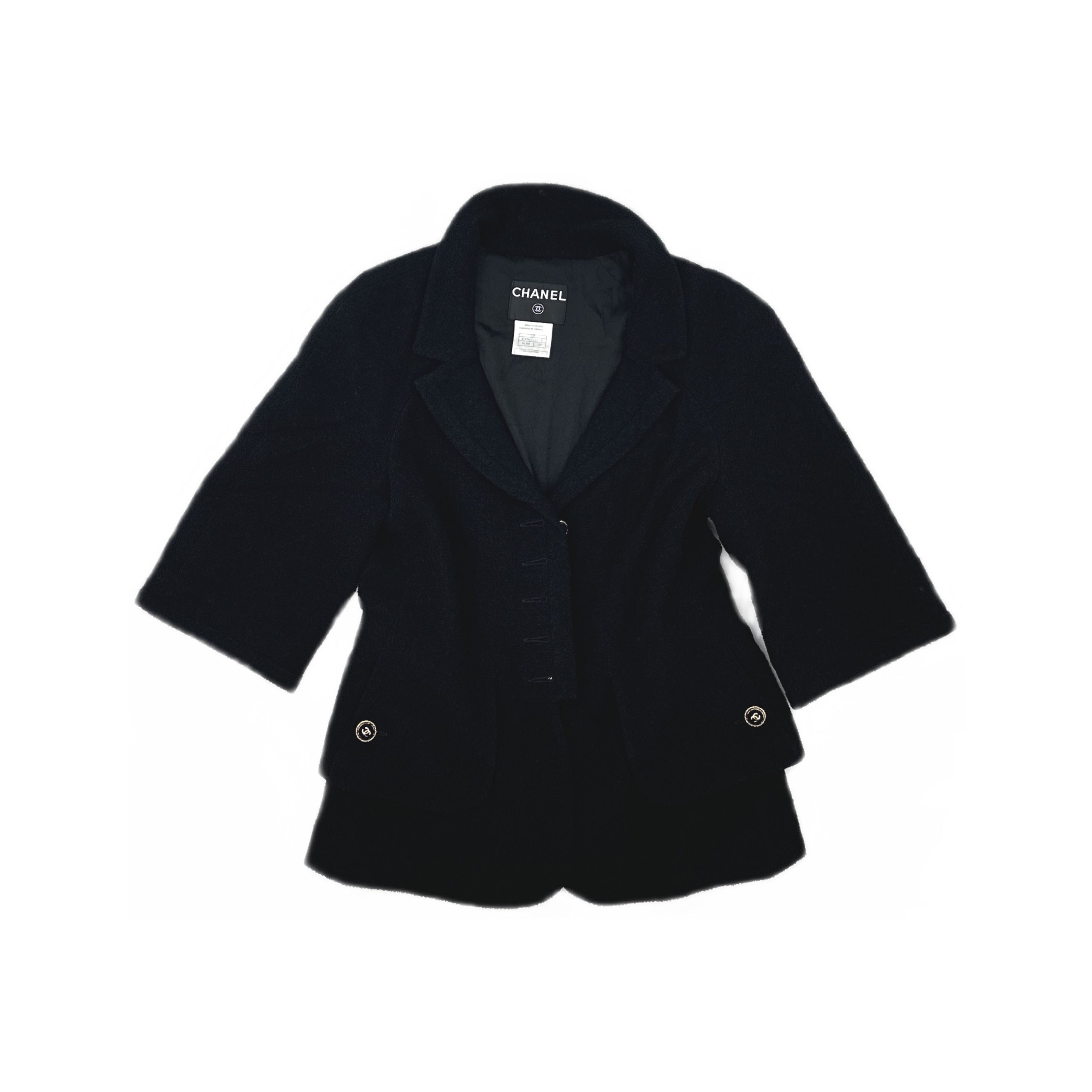 Chanel Chanel CC Logo Button Jacket Size 40 Size M / US 6-8 / IT 42-44 - 1 Thumbnail