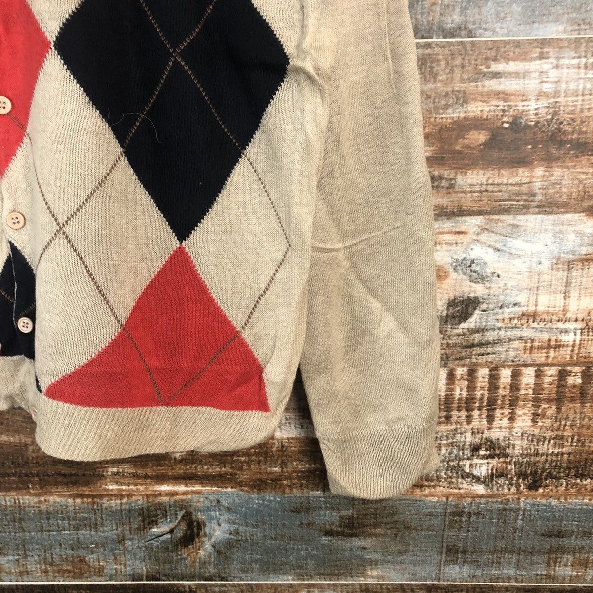 Homespun Knitwear × Japanese Brand DL Japan vintage cardigan Beige Knitwear #C672 Size S / US 4 / IT 40 - 8 Thumbnail