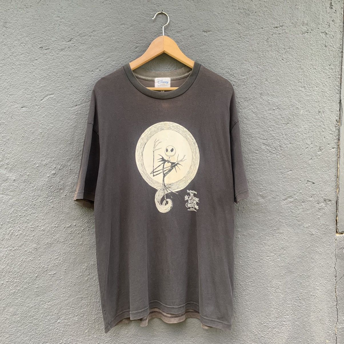 Disney Thrashed Faded Tim Burtons The Nightmare Before Christmas Te Size US XL / EU 56 / 4 - 1 Thumbnail