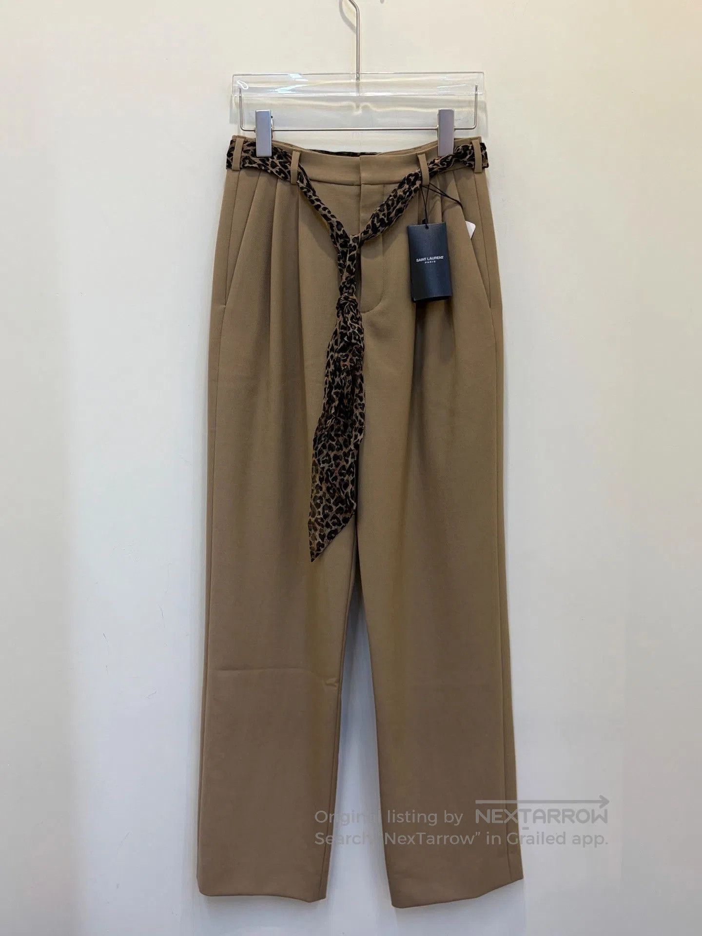 Saint Laurent Paris Saint Laurent Women's Wool Casual Pants. Size 35" - 1 Thumbnail