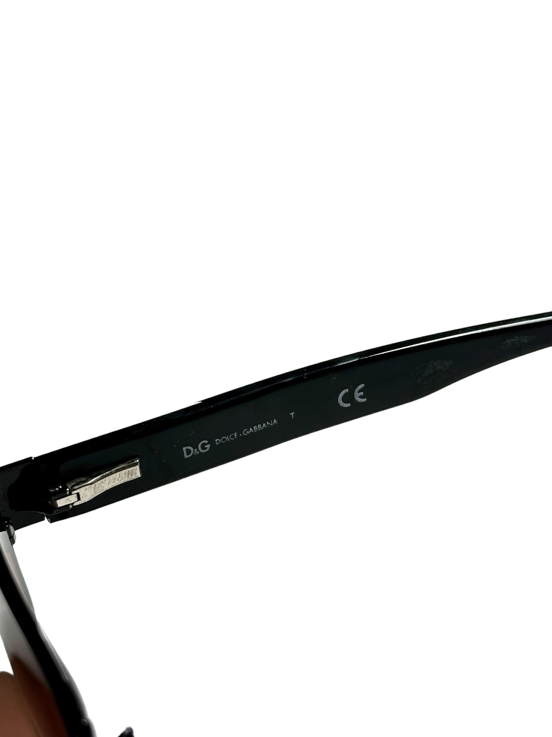 Dolce & Gabbana D&G Checkered Slim Sunglasses Size ONE SIZE - 9 Thumbnail