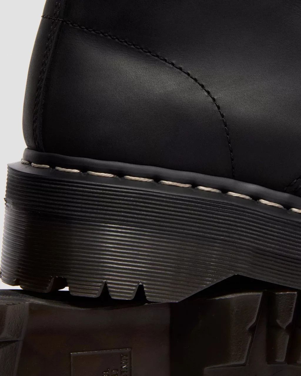 Dr. Martens × Rick Owens STEEL TOE QUAD Wraparound Lace Leather Platform Boots Size US 12 / EU 45 - 8 Thumbnail