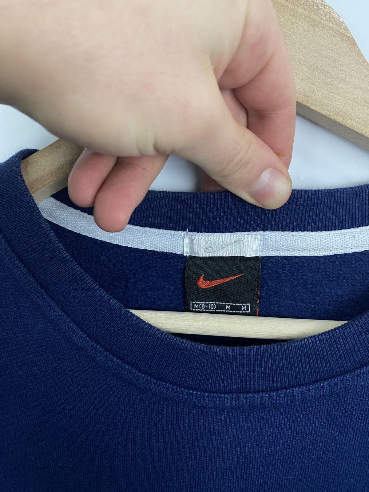 Nike 🇺🇸 Vintage 90s Nike Sweatshirt Y2K Hype Rare Retro Travis Size US M / EU 48-50 / 2 - 5 Thumbnail