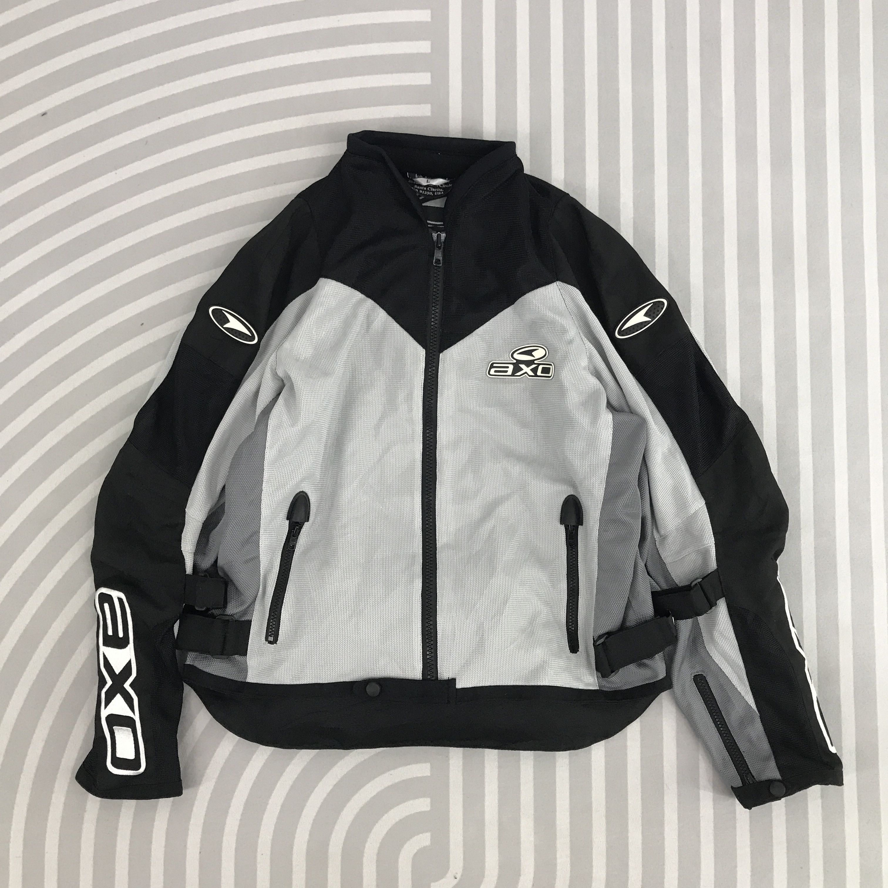 Vintage AXO Biker Style japan brand motorcycle design jacket