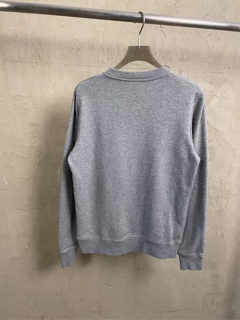 Loewe loewe Gray embroidered logo round-neck sweatshirt 2506-Next Size US XS / EU 42 / 0 - 2 Thumbnail
