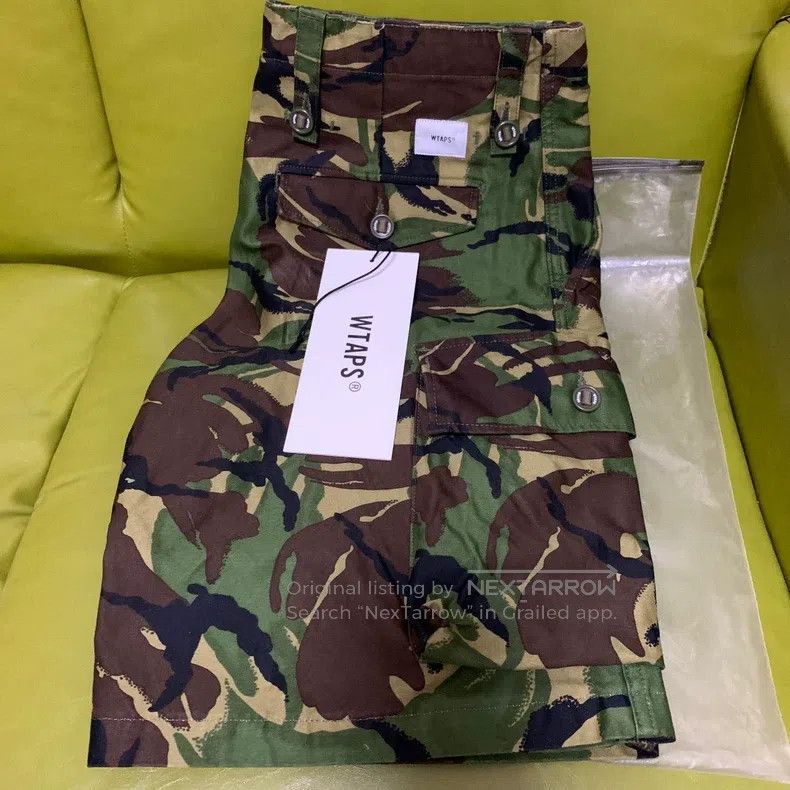 Wtaps Wtaps size 2 Camouflage Military Shorts, Cotton Size US 40 / EU 56 - 1 Thumbnail