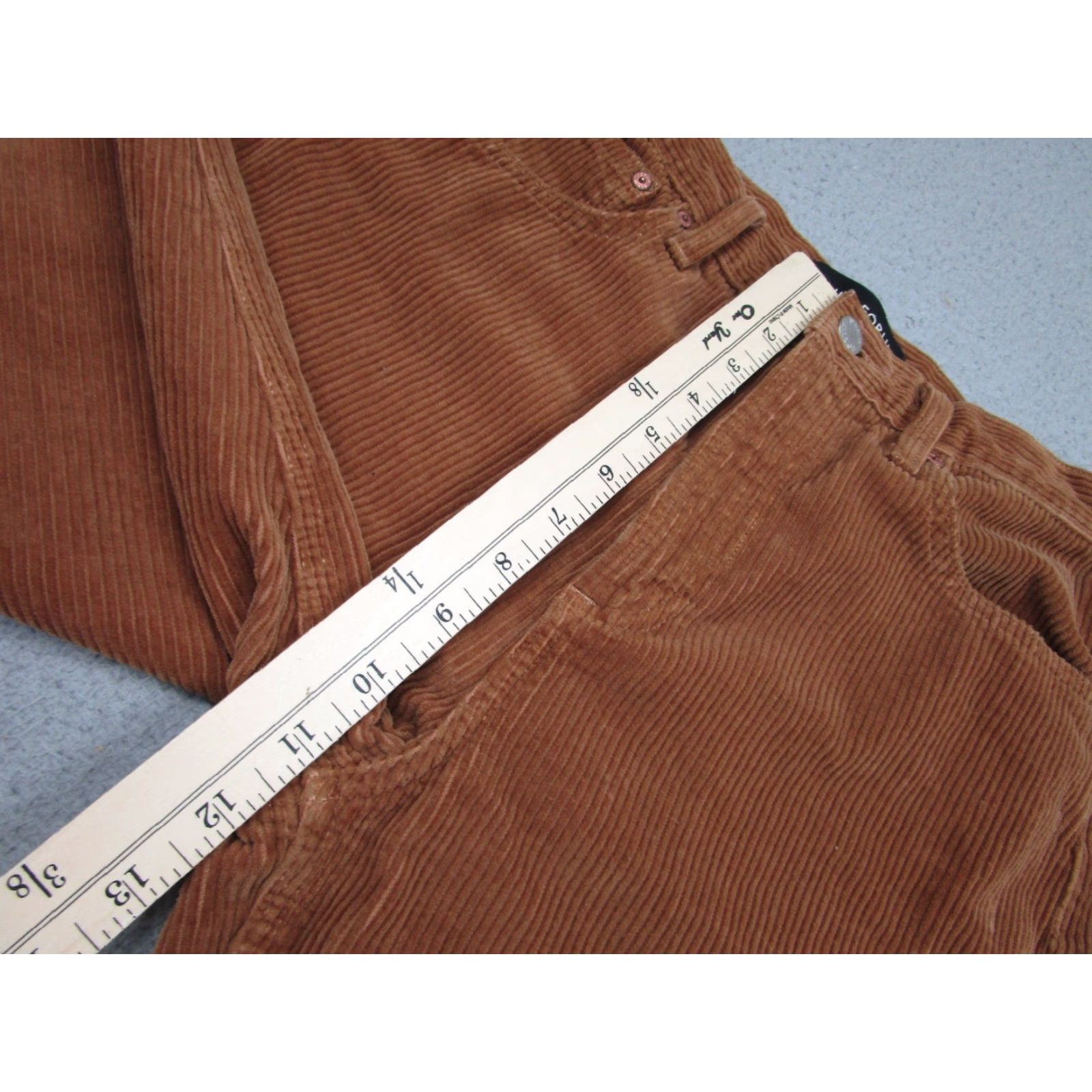 Aritzia Denim Forum Corduroy Pants Womens 26 Camel Brown High Rise Loose Joni Aritzia Size 26" / US 2 / IT 38 - 7 Thumbnail