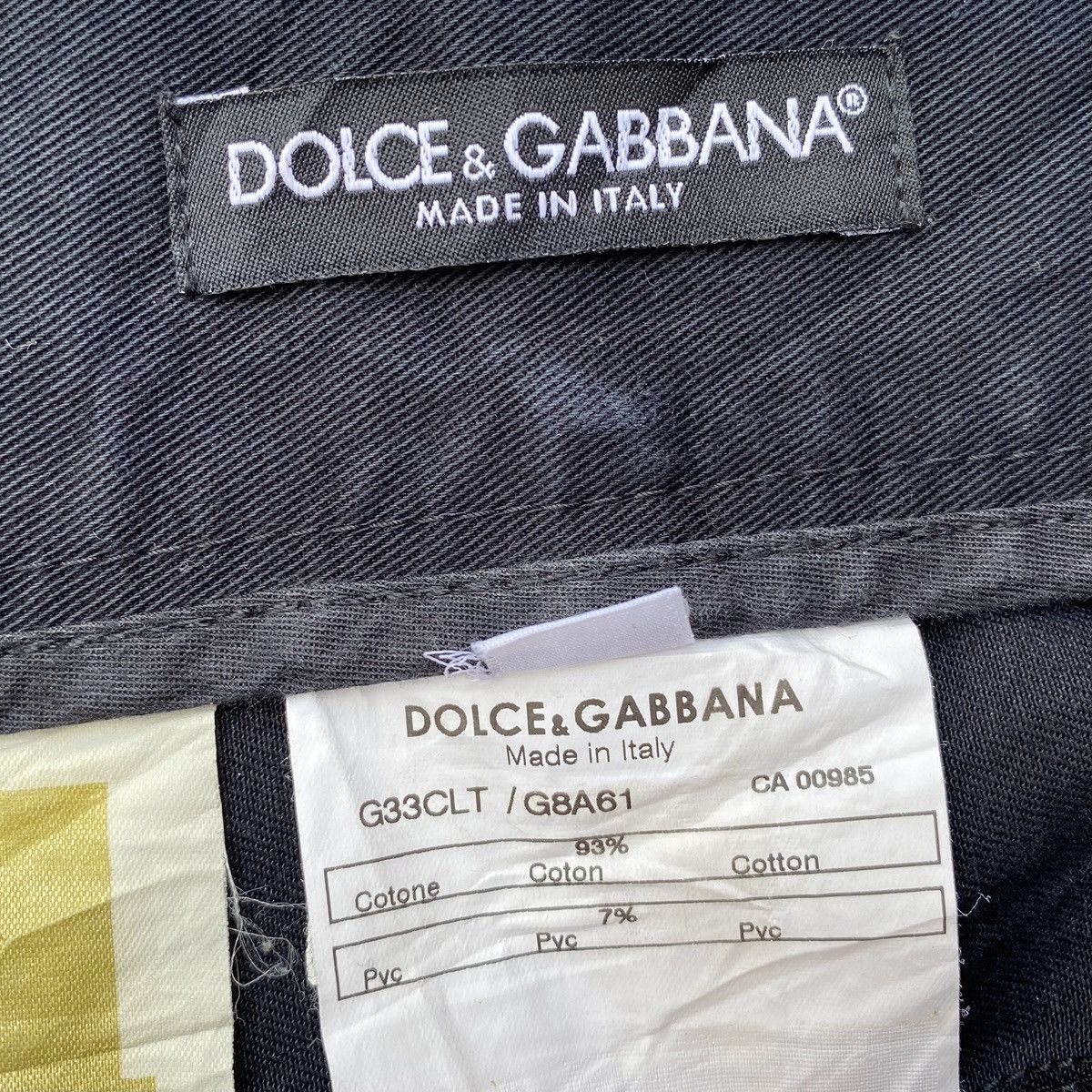 Dolce & Gabbana Archive SS08 Duck Tape Jeans Size US 32 / EU 48 - 12 Thumbnail