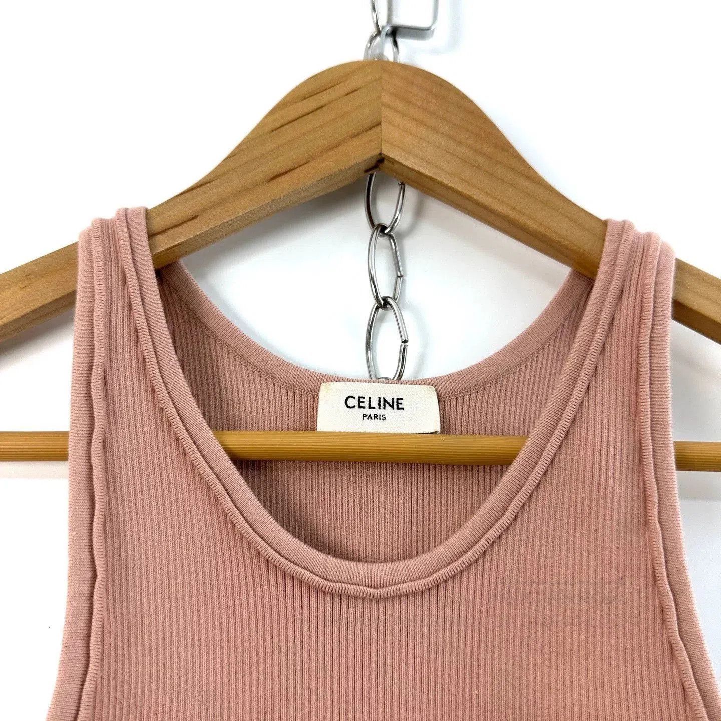 Celine Celine Women's Pink Roman Pattern Sports Vest. Size S / US 4 / IT 40 - 3 Thumbnail
