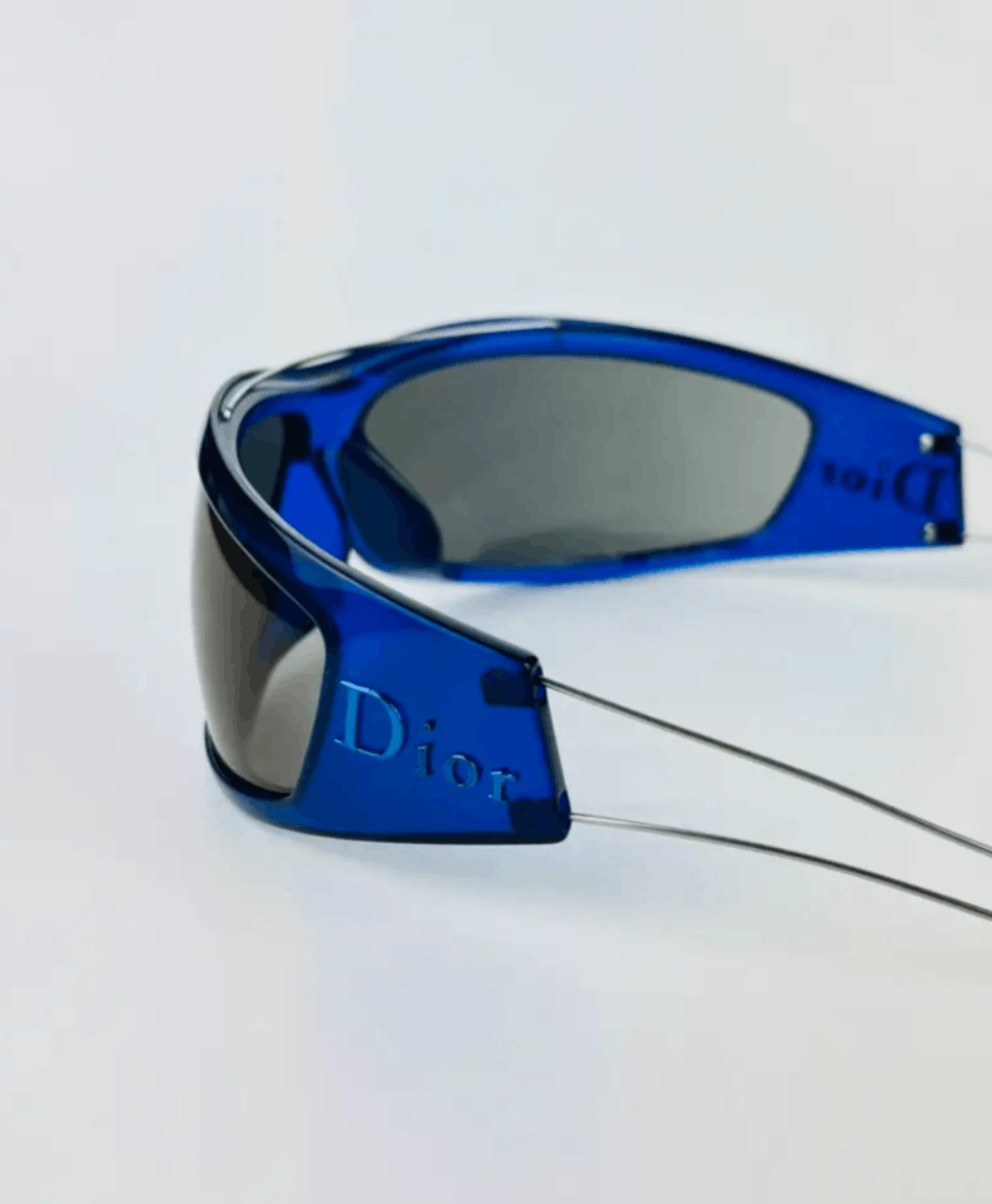 Dior Christian Dior Sunglasses Colourfull POP Shield Mask Vintage Size ONE SIZE - 3 Thumbnail