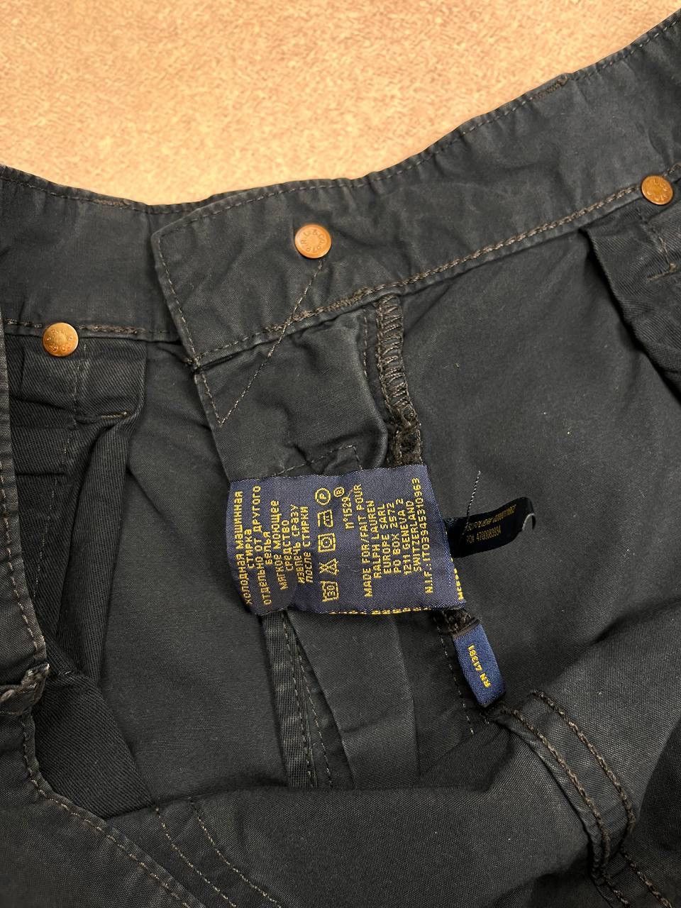 Polo Ralph Lauren × Vintage Vintage Polo Ralph Lauren Baggy Chino Pants Y2K 33x32 Size US 33 - 10 Thumbnail