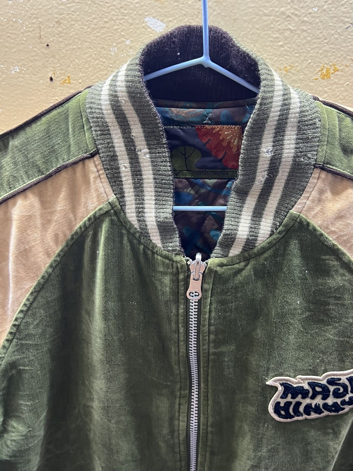 Japanese Brand Vintage Sukajan MashMania Samurai Embroidered Size US M / EU 48-50 / 2 - 2 Thumbnail