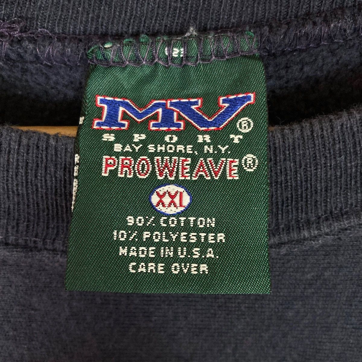 Vintage Vintage MV Sports Apparel Pullover Jumper Sweatshirt Size US XXL / EU 58 / 5 - 7 Thumbnail