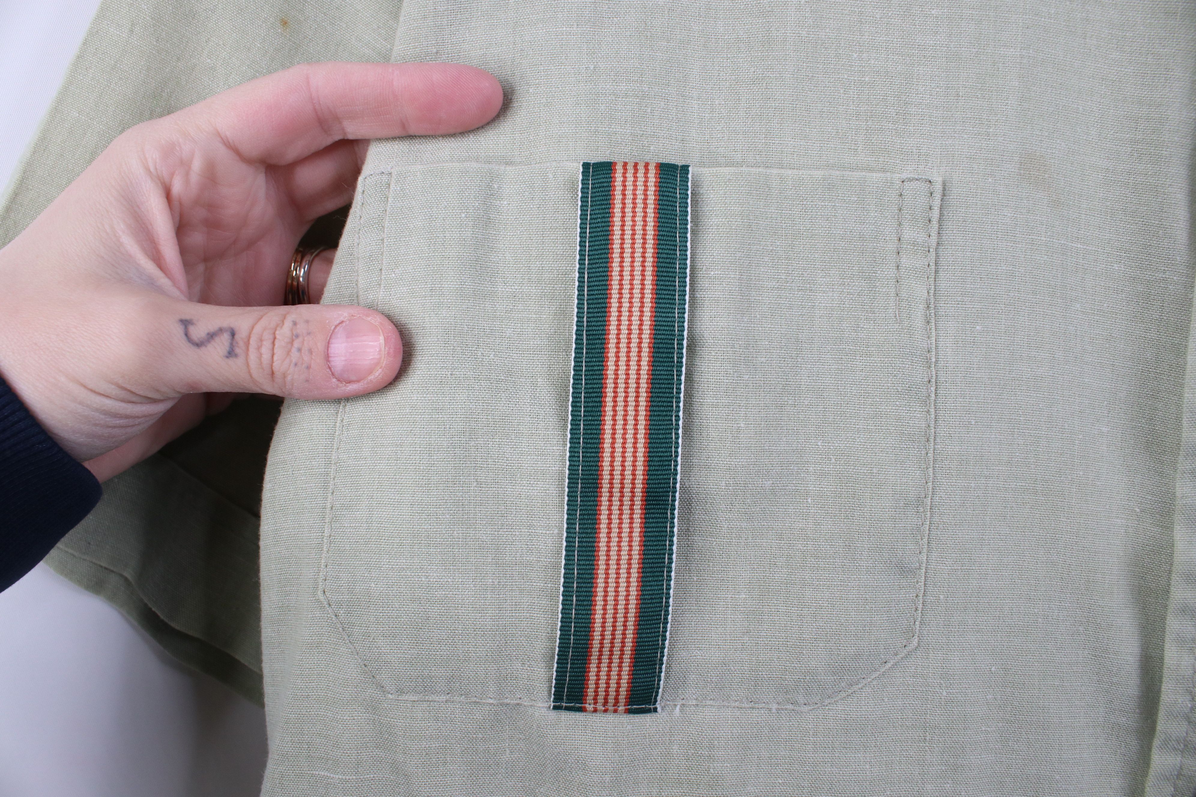 Vintage Vintage 60s 70s Streetwear Military Style Safari Shirt Size US M / EU 48-50 / 2 - 4 Thumbnail