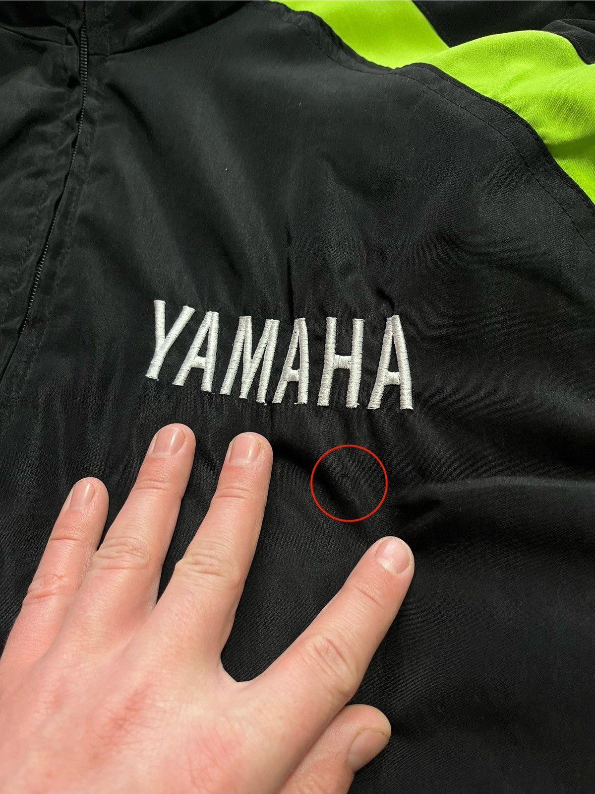 Vintage × Yamaha Yamaha Monster Energy VR46 Racing Jacket Black Green XL Size US XL / EU 56 / 4 - 5 Thumbnail